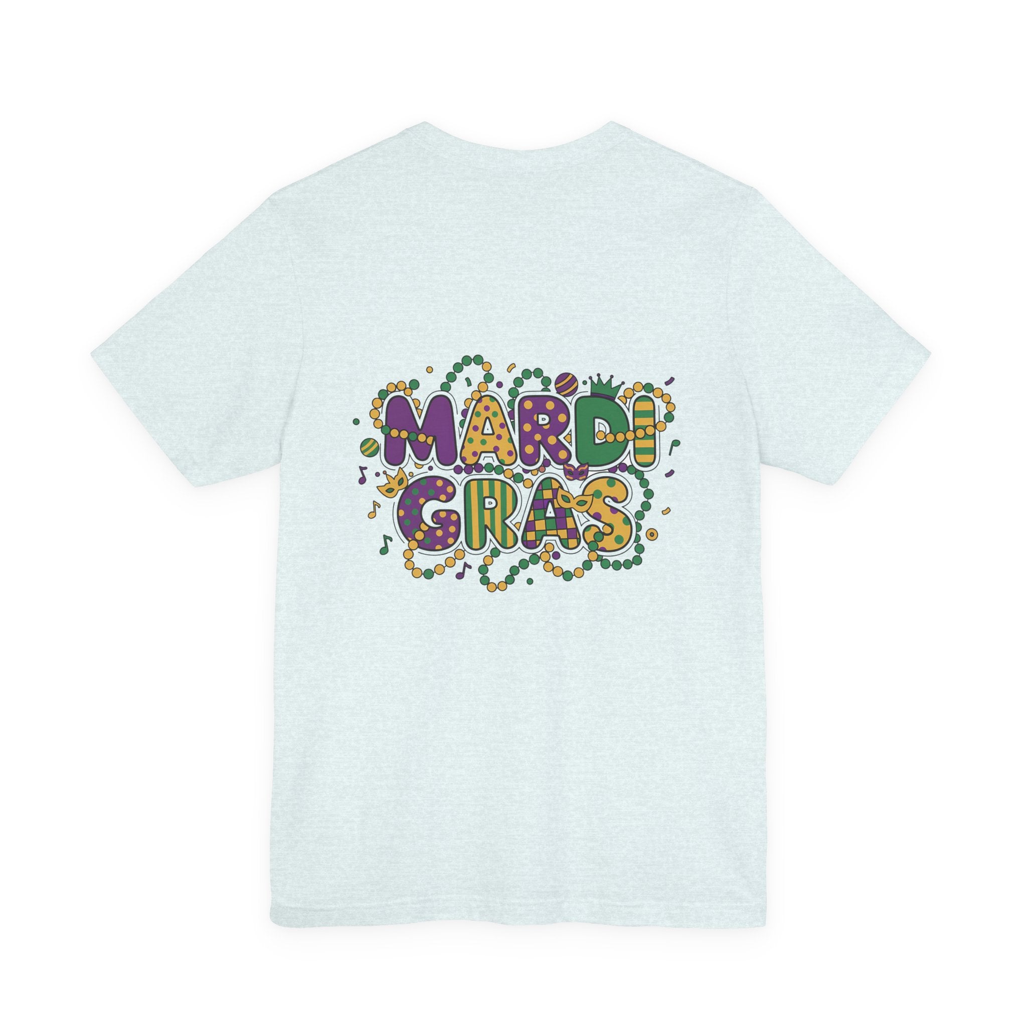 Mardi Gras T-Shirt — "Peace Love Gumbo" Festive Carnival Tee