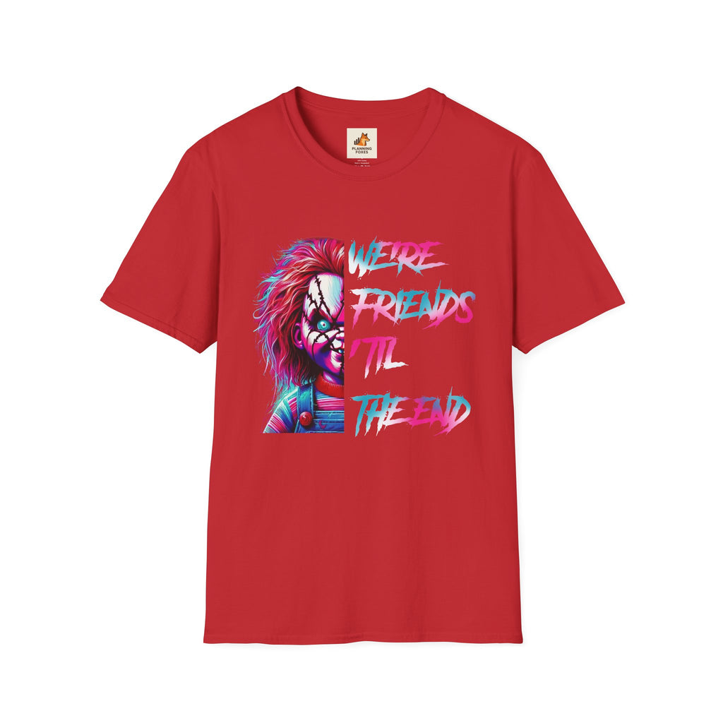 Creepy Clown Chucky "We’re Friends Till The End" T-Shirt
