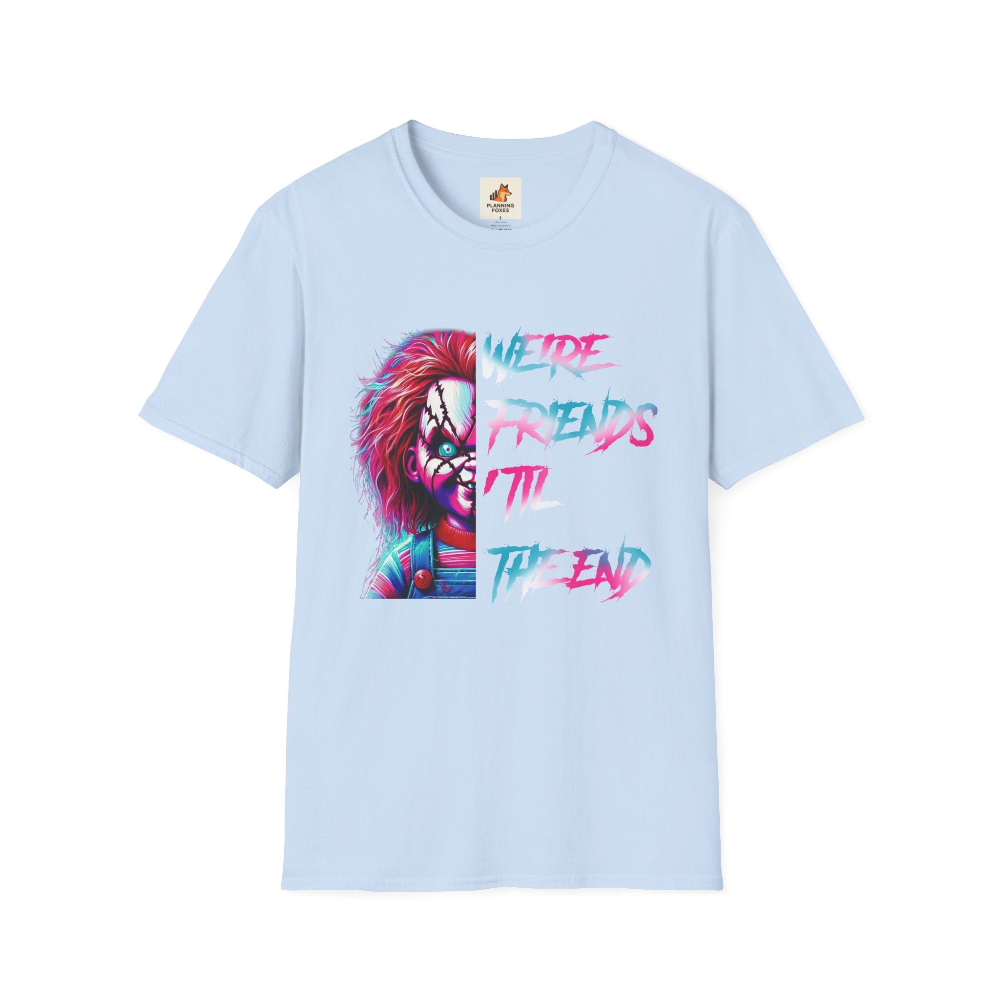 Creepy Clown Chucky "We’re Friends Till The End" T-Shirt