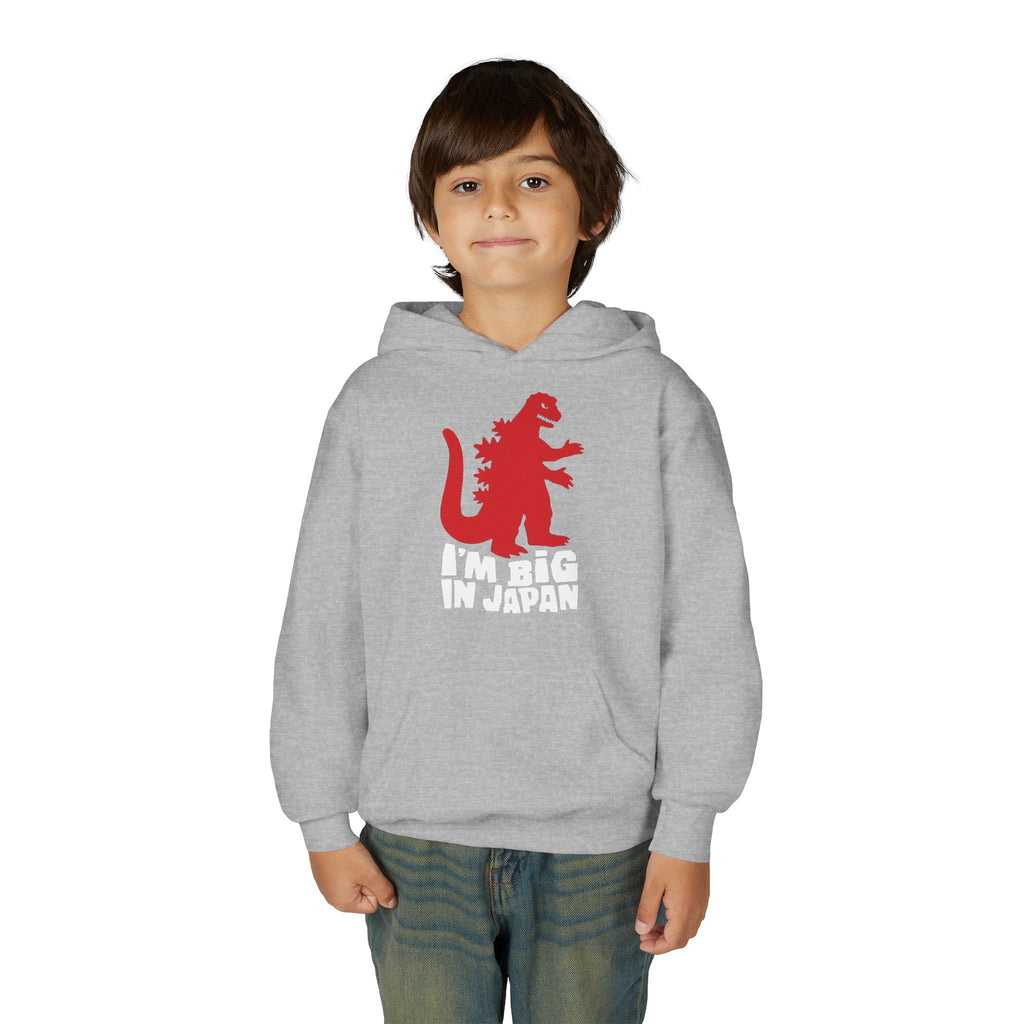 Youth Godzilla Hoodie – "I'm Big in Japan" Kids Pullover