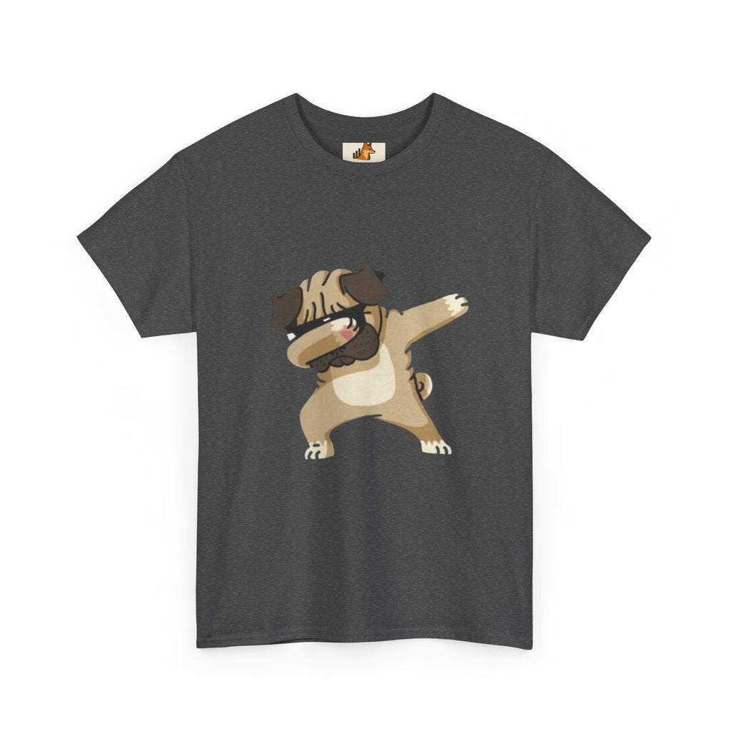Dabbing Pug T-Shirt — Cute Funny Dog Graphic Tee for Pet Lovers