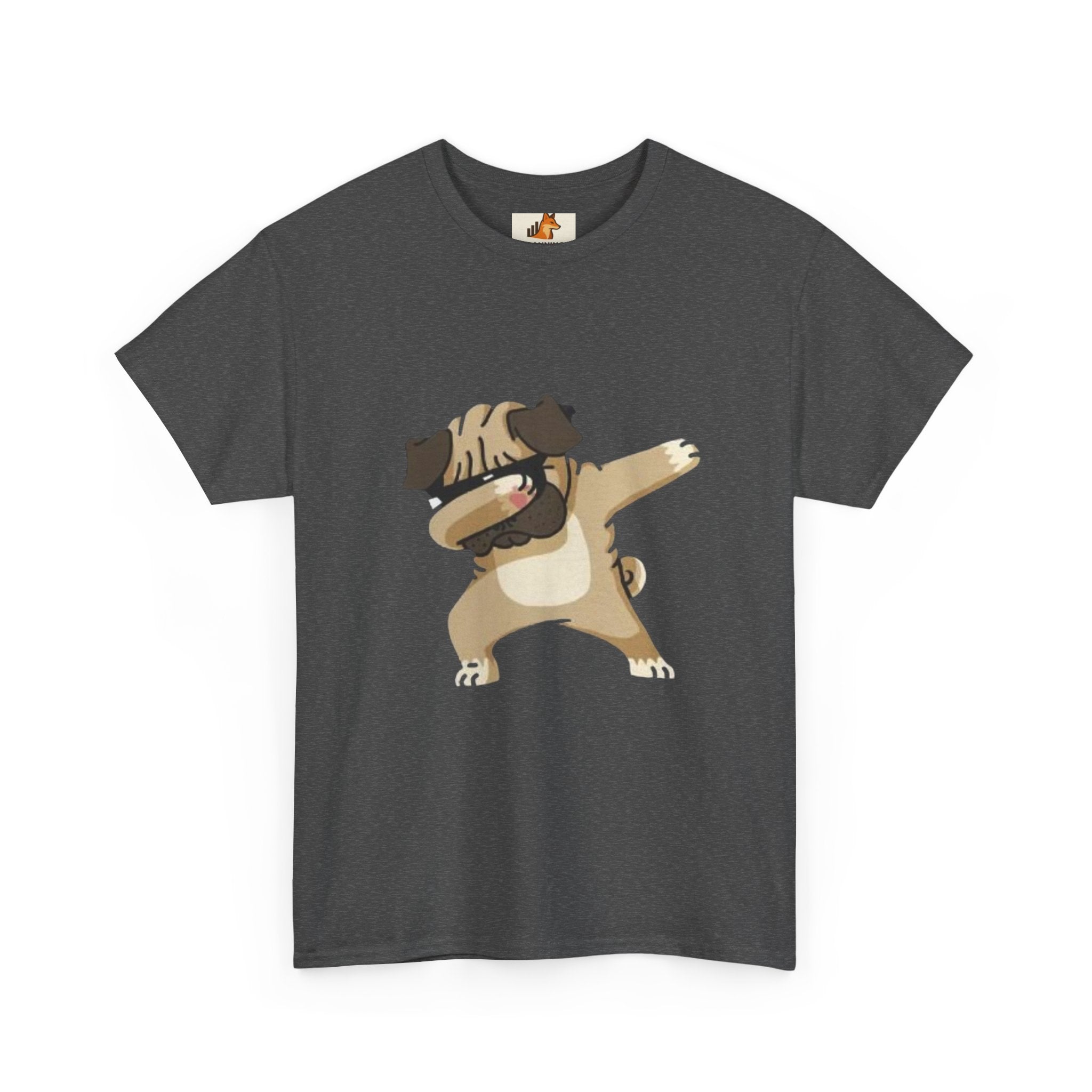 Dabbing Pug T-Shirt — Cute Funny Dog Graphic Tee for Pet Lovers