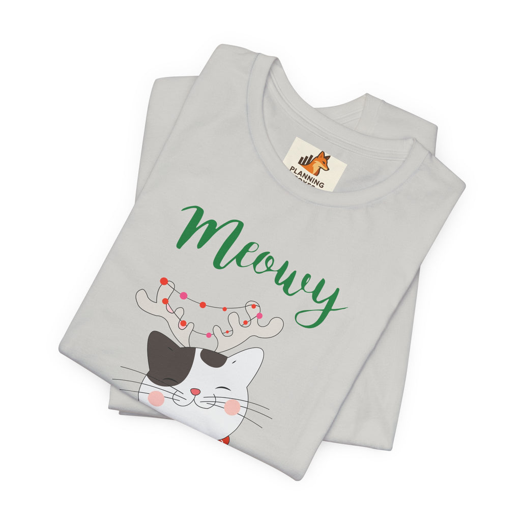 Meowy Catmas T-Shirt – Cute Christmas Cat Tee