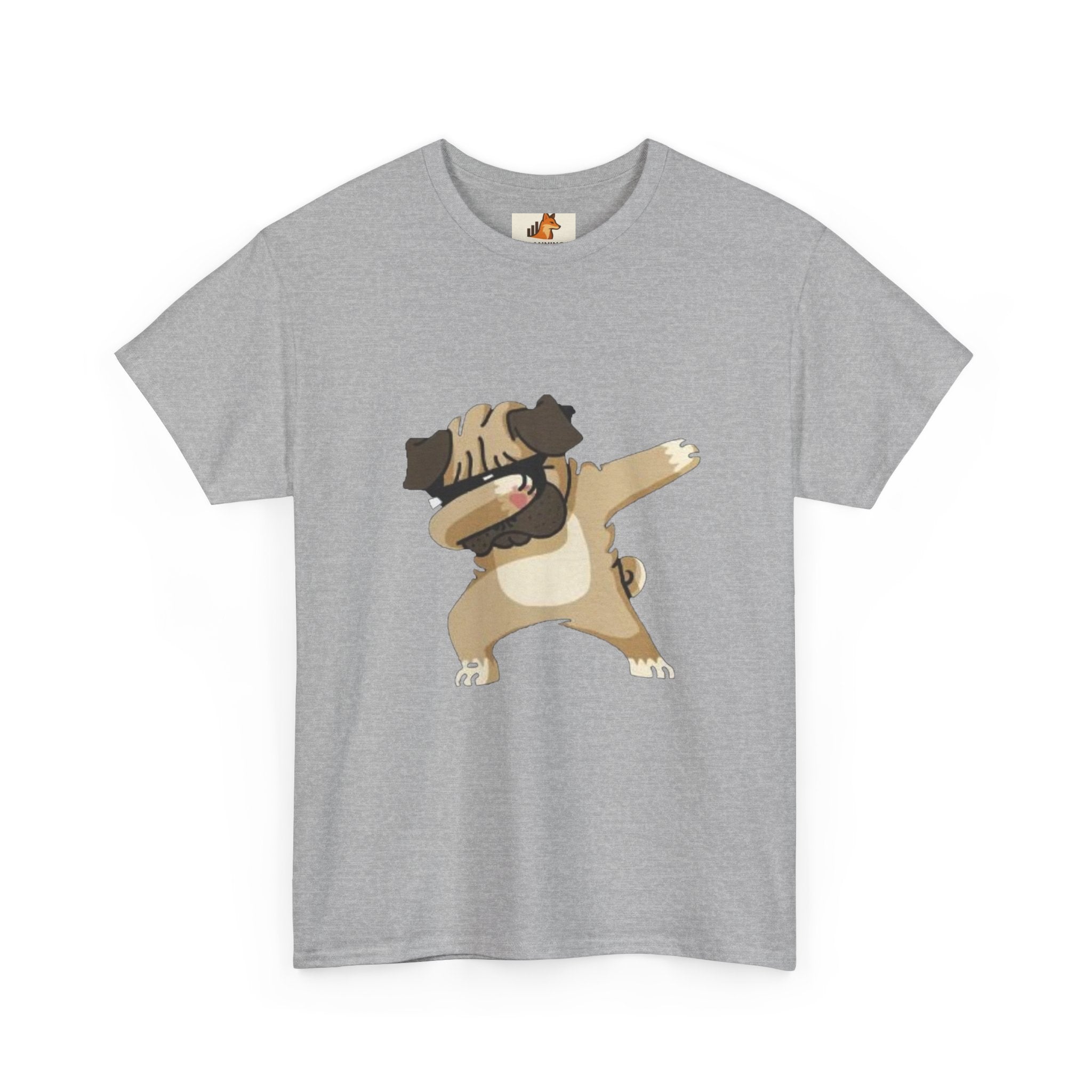 Dabbing Pug T-Shirt — Cute Funny Dog Graphic Tee for Pet Lovers