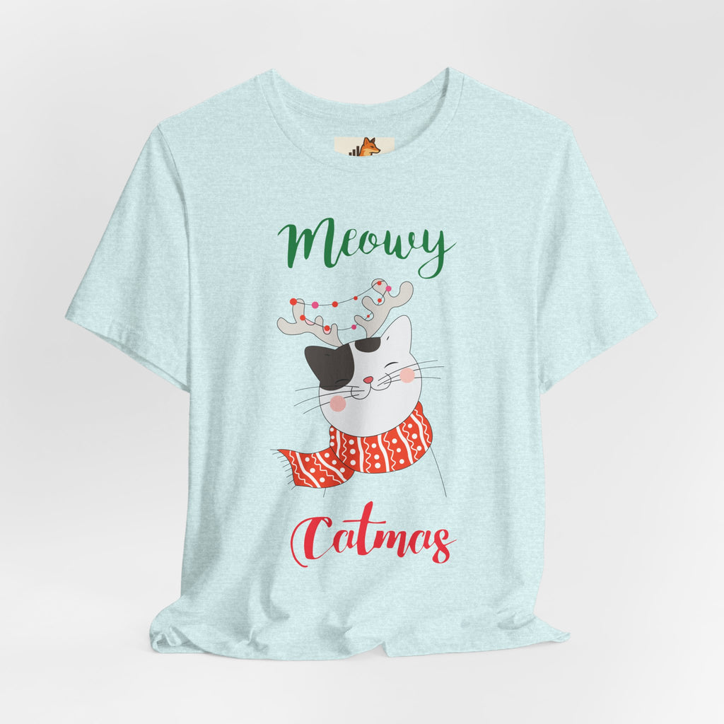 Meowy Catmas T-Shirt – Cute Christmas Cat Tee