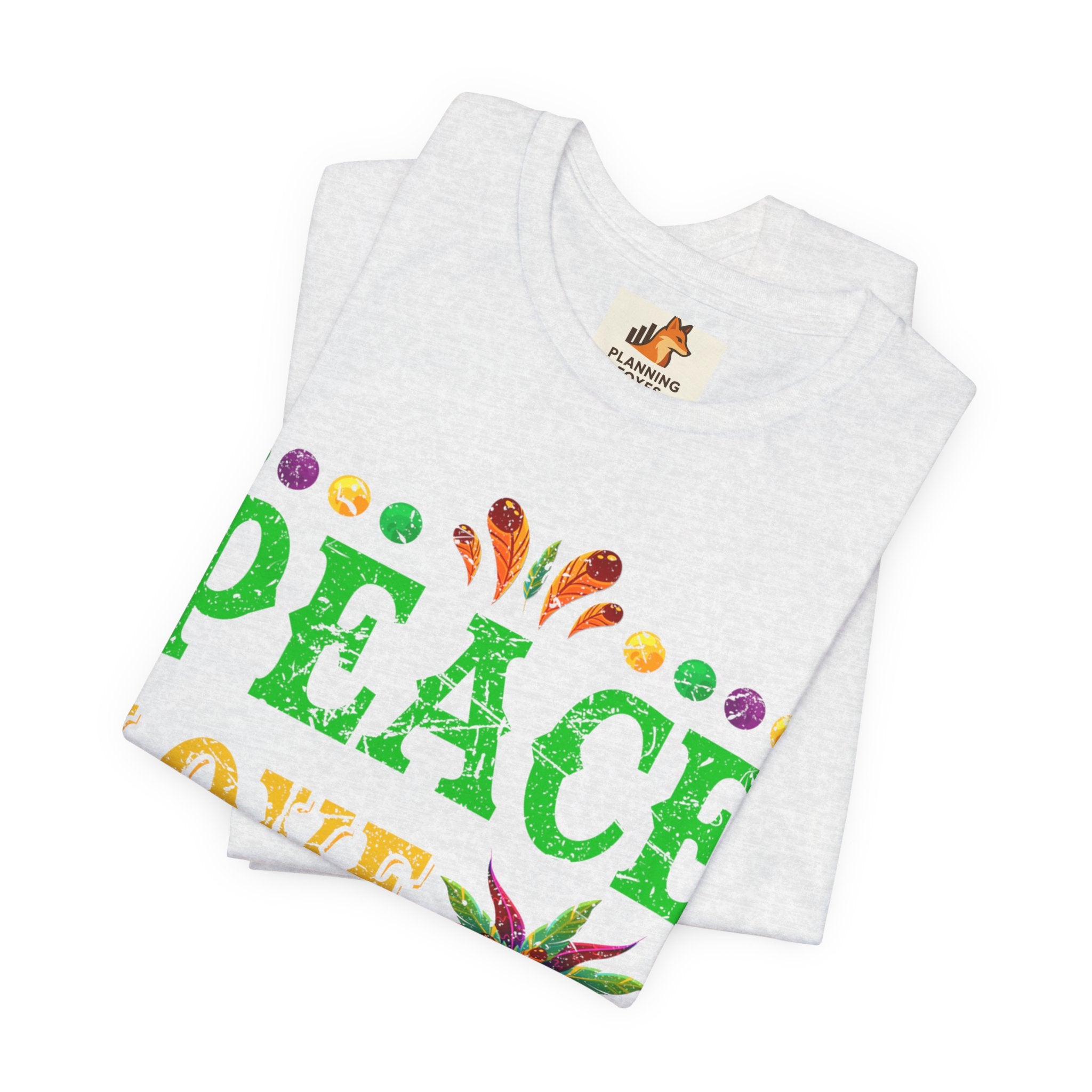 Mardi Gras T-Shirt — "Peace Love Gumbo" Festive Carnival Tee