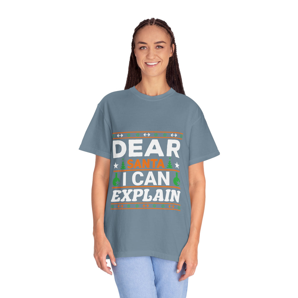 Dear Santa I Can Explain Christmas T-Shirt