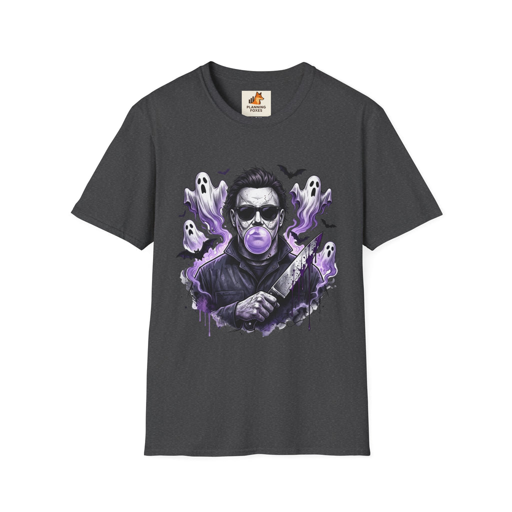 Vintage Horror Icon T-Shirt — Bubblegum Jason Design