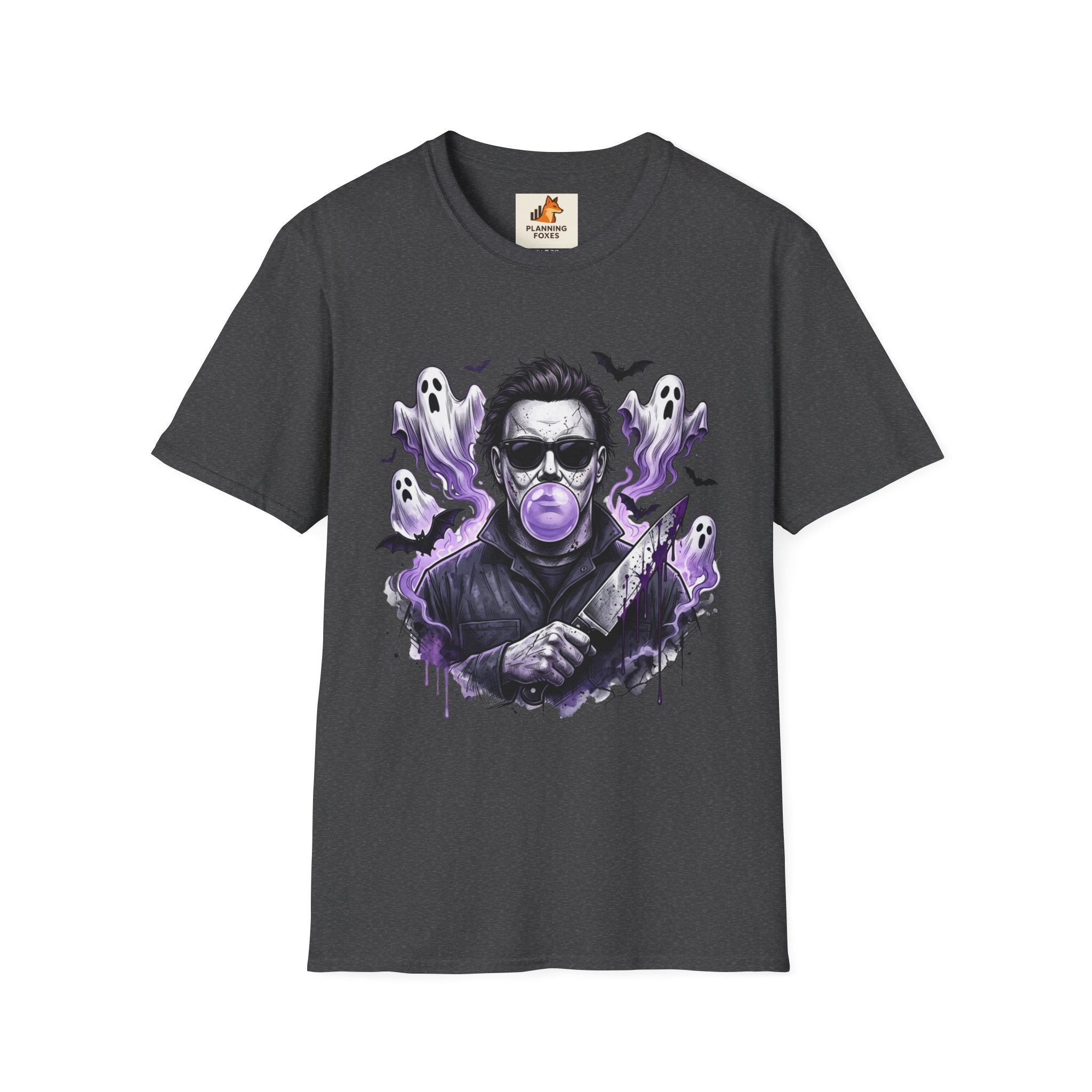 Vintage Horror Icon T-Shirt — Bubblegum Jason Design
