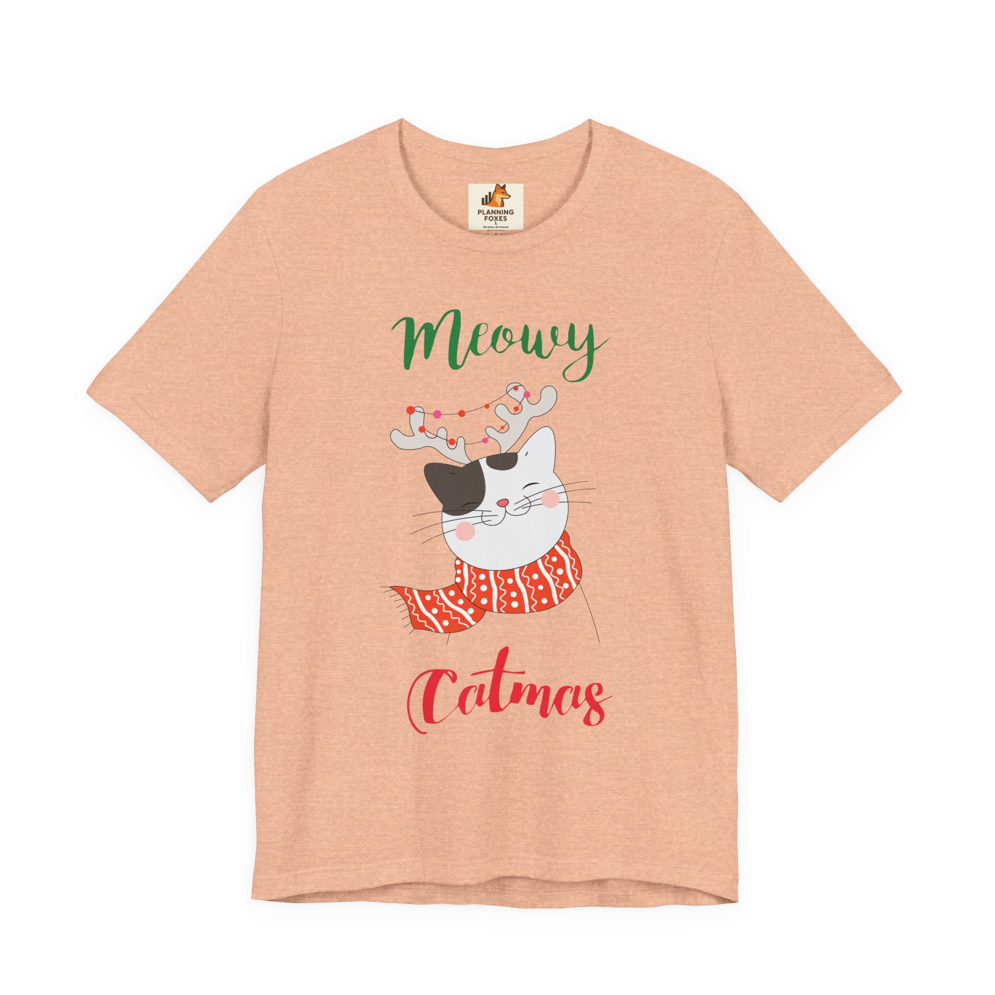 Meowy Catmas T-Shirt – Cute Christmas Cat Tee
