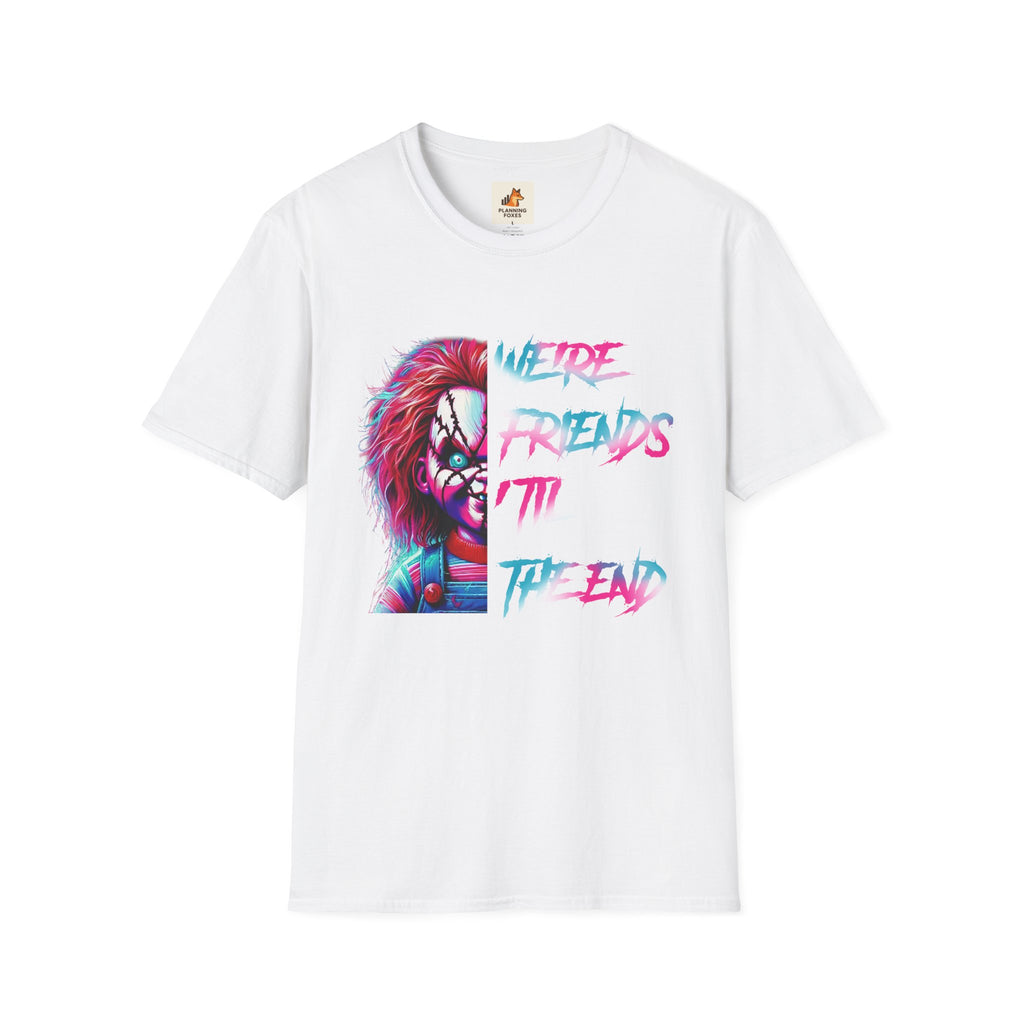 Creepy Clown Chucky "We’re Friends Till The End" T-Shirt