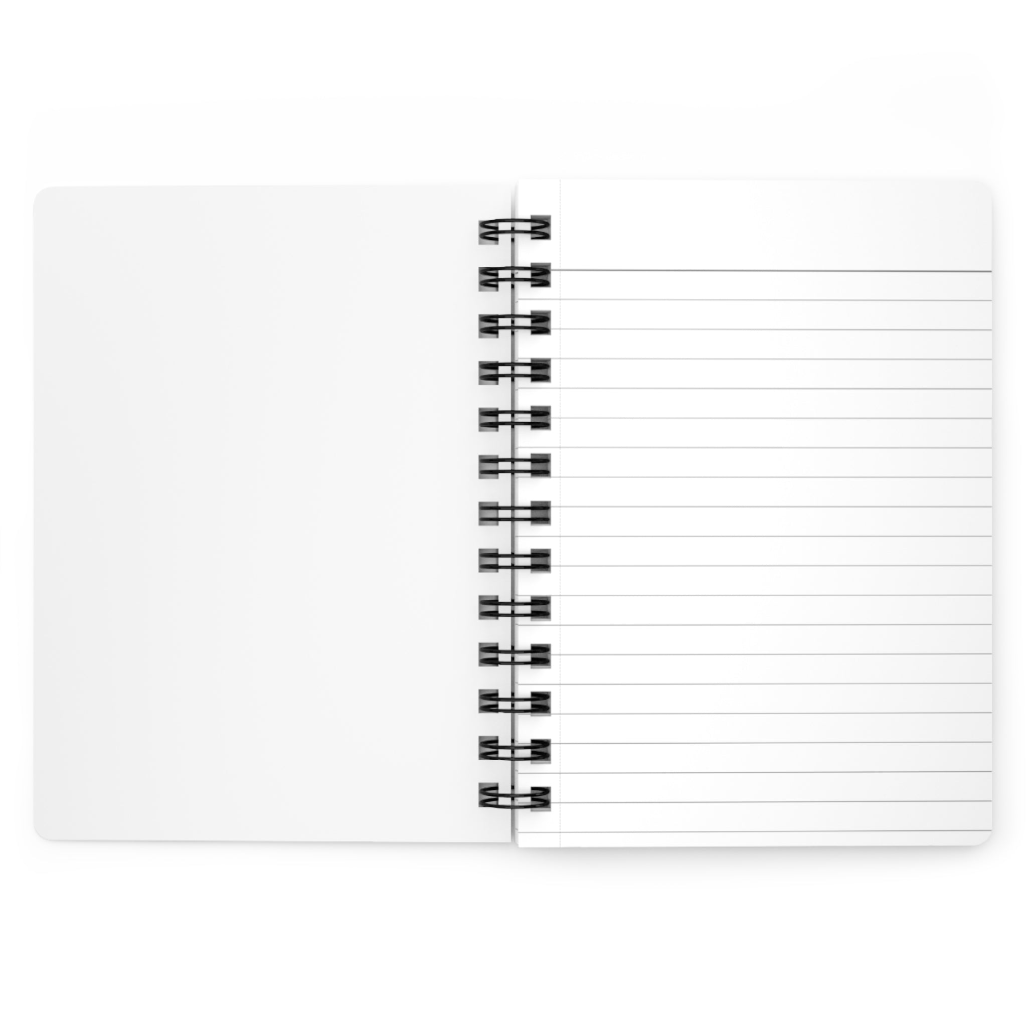 Spooky Pink Ghosts Spiral Journal — Cute Gothic Halloween Notebook