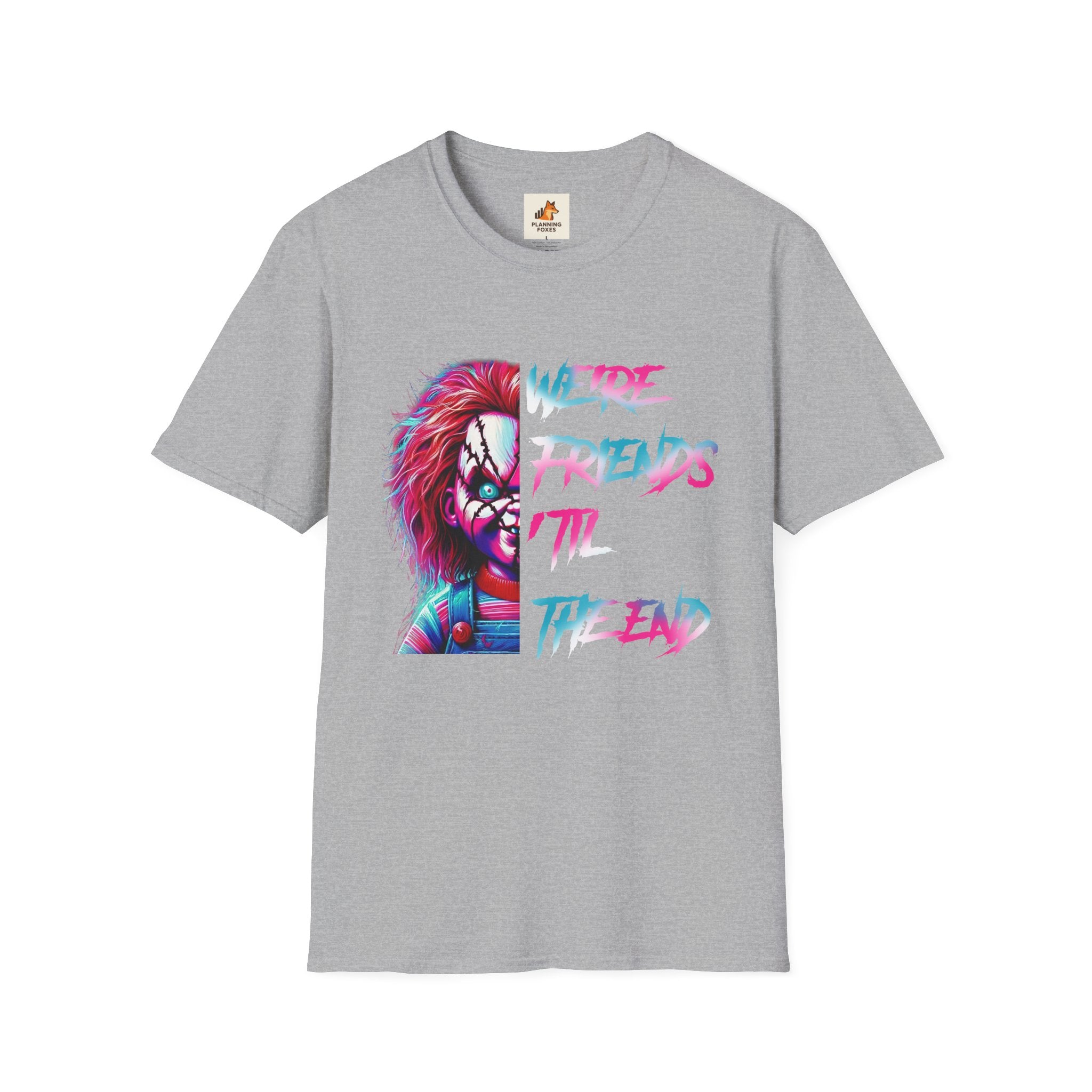Creepy Clown Chucky "We’re Friends Till The End" T-Shirt