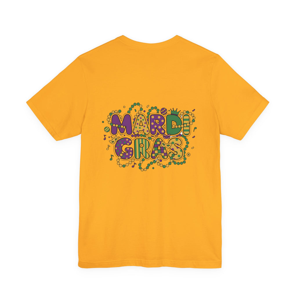 Mardi Gras 67 Bruh T-Shirt — Festive Beads & Mask Party Tee