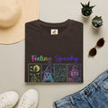 Feeling Spooky Halloween T-Shirt — Cute Ghost, Witch & Pumpkin Design