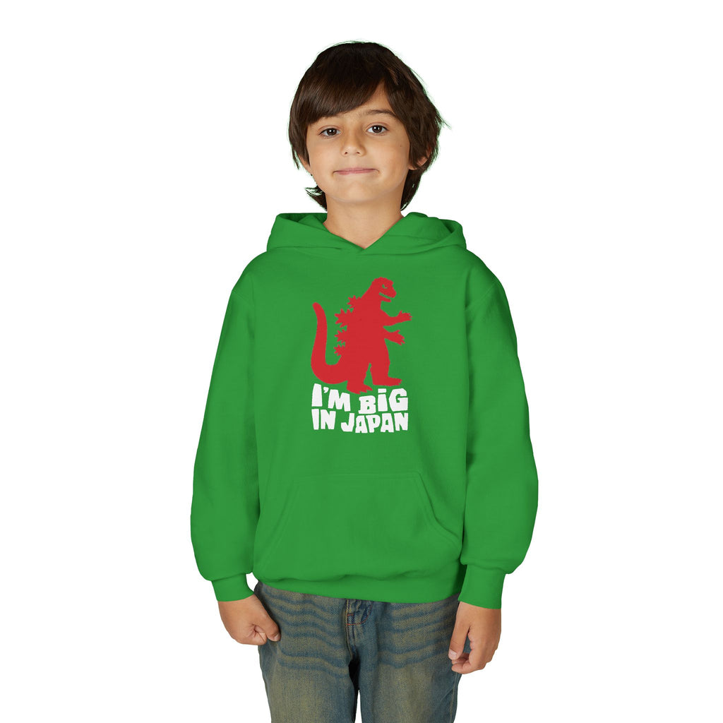 Youth Godzilla Hoodie – "I'm Big in Japan" Kids Pullover