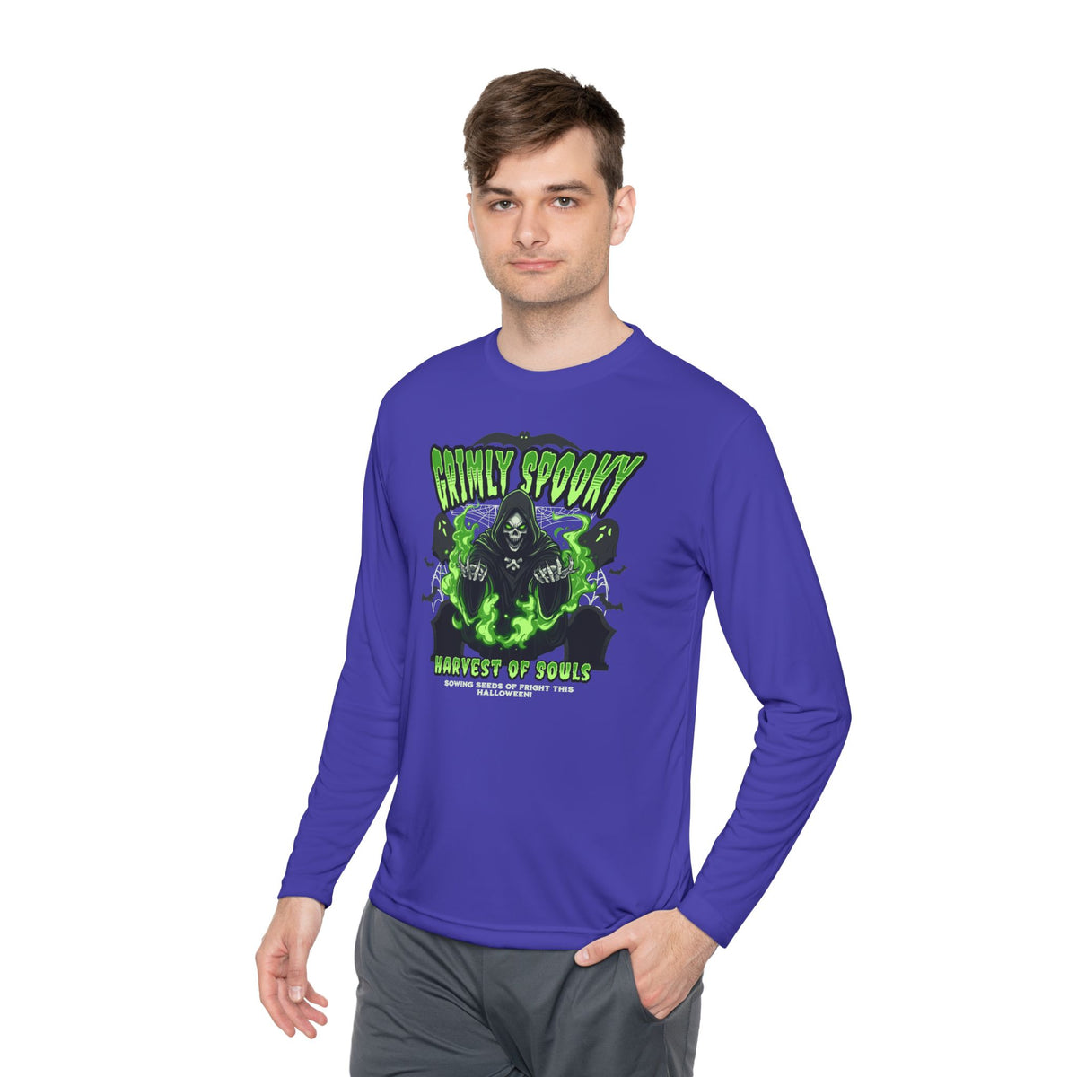 Grimly Spooky "Harvest of Souls" Long Sleeve Tee