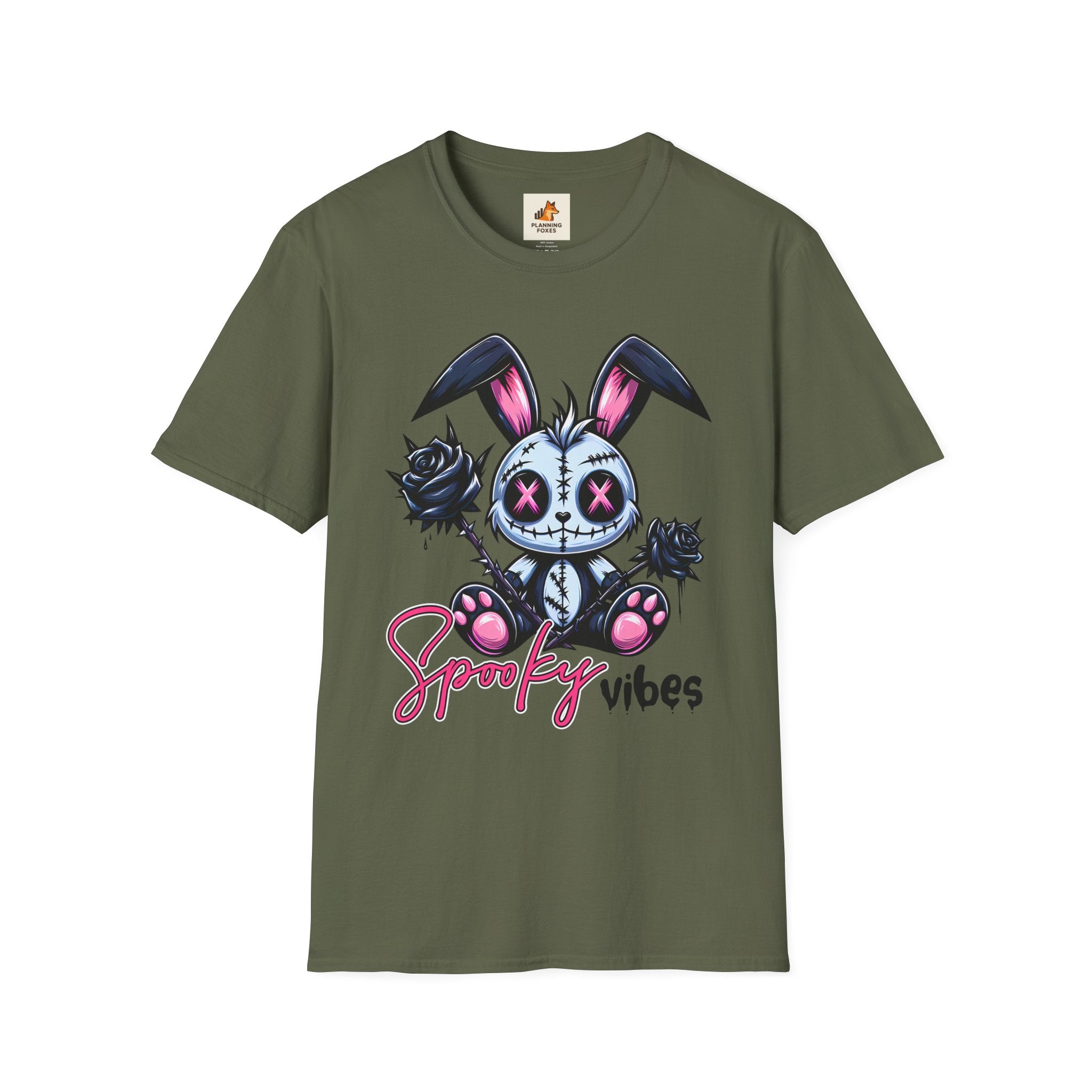 Spooky Vibes Bunny T-Shirt