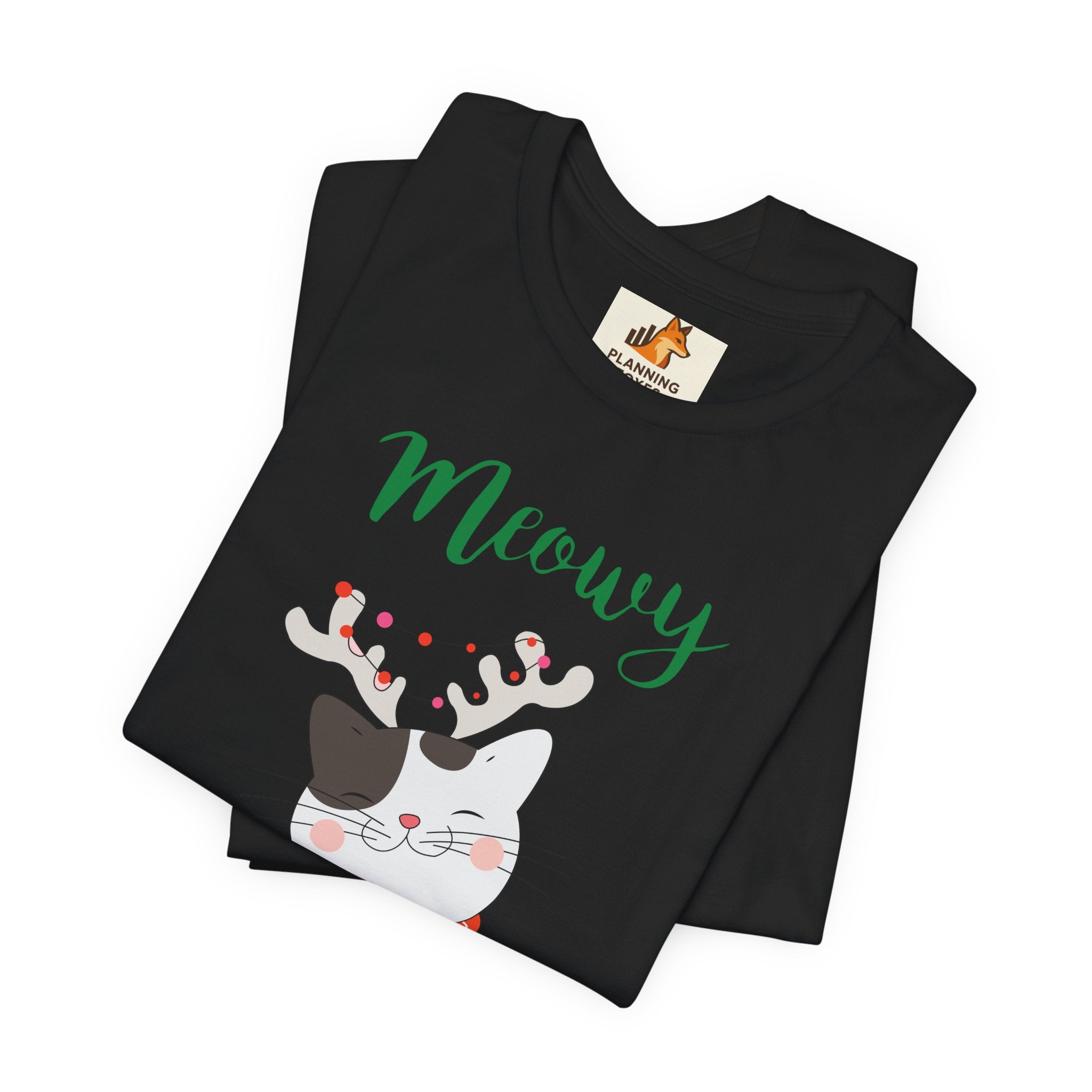 Meowy Catmas T-Shirt – Cute Christmas Cat Tee