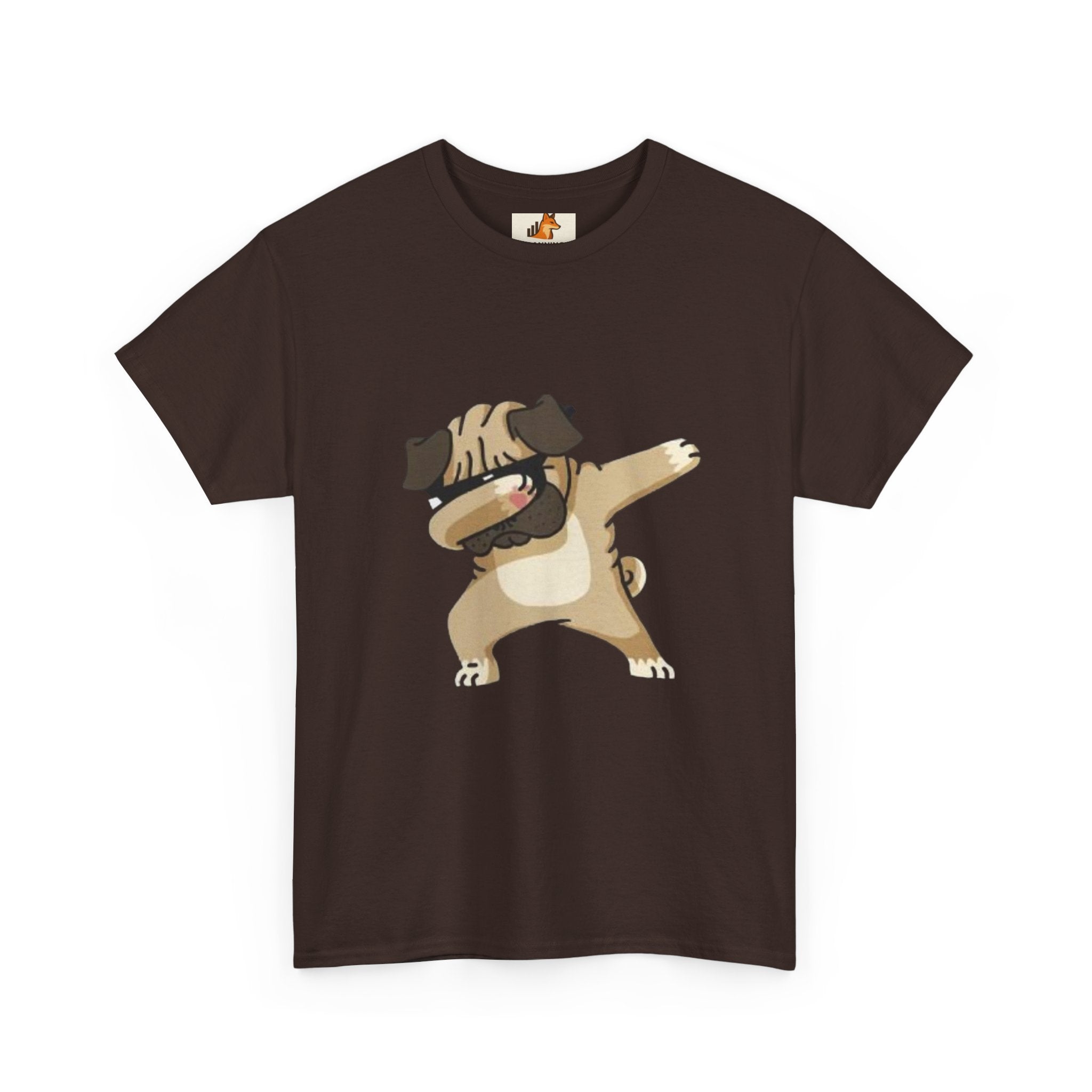 Dabbing Pug T-Shirt — Cute Funny Dog Graphic Tee for Pet Lovers