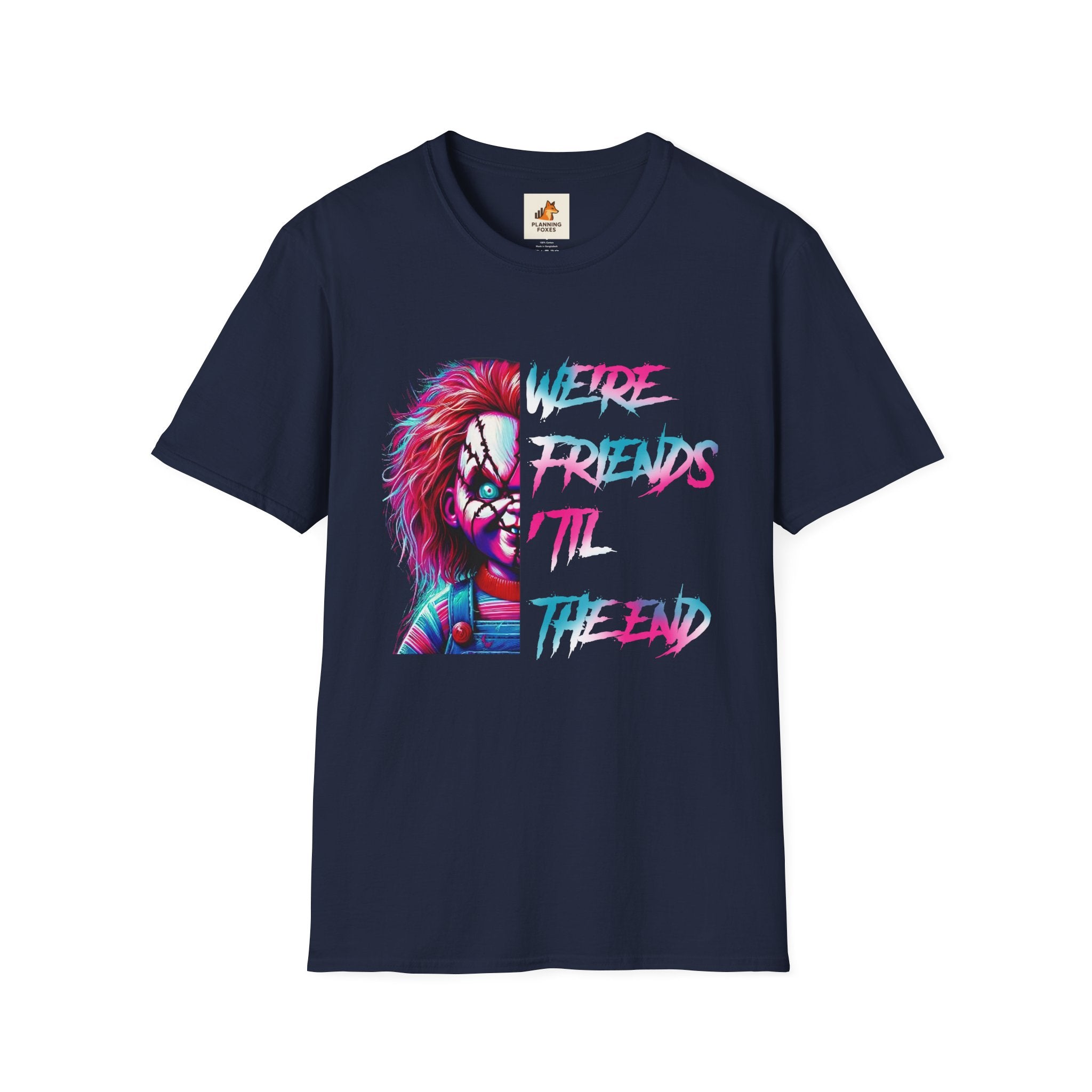 Creepy Clown Chucky "We’re Friends Till The End" T-Shirt