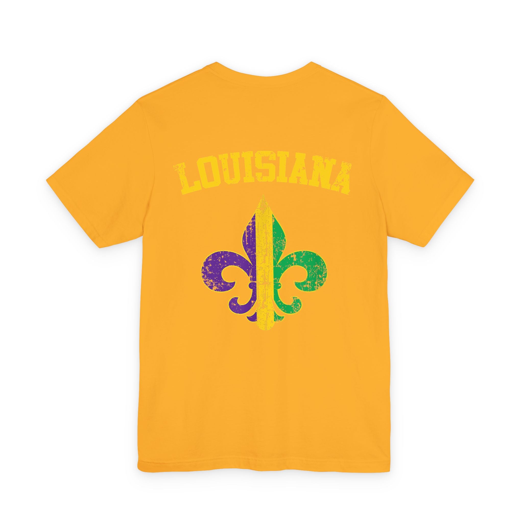 King Cake Calories Tee — Mardi Gras Louisiana Fleur-de-Lis Shirt