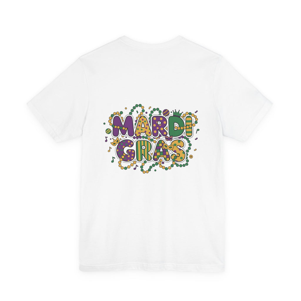 Mardi Gras 67 Bruh T-Shirt — Festive Beads & Mask Party Tee