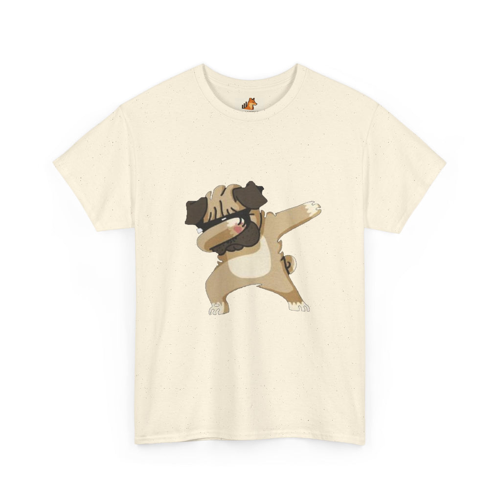 Dabbing Pug T-Shirt — Cute Funny Dog Graphic Tee for Pet Lovers