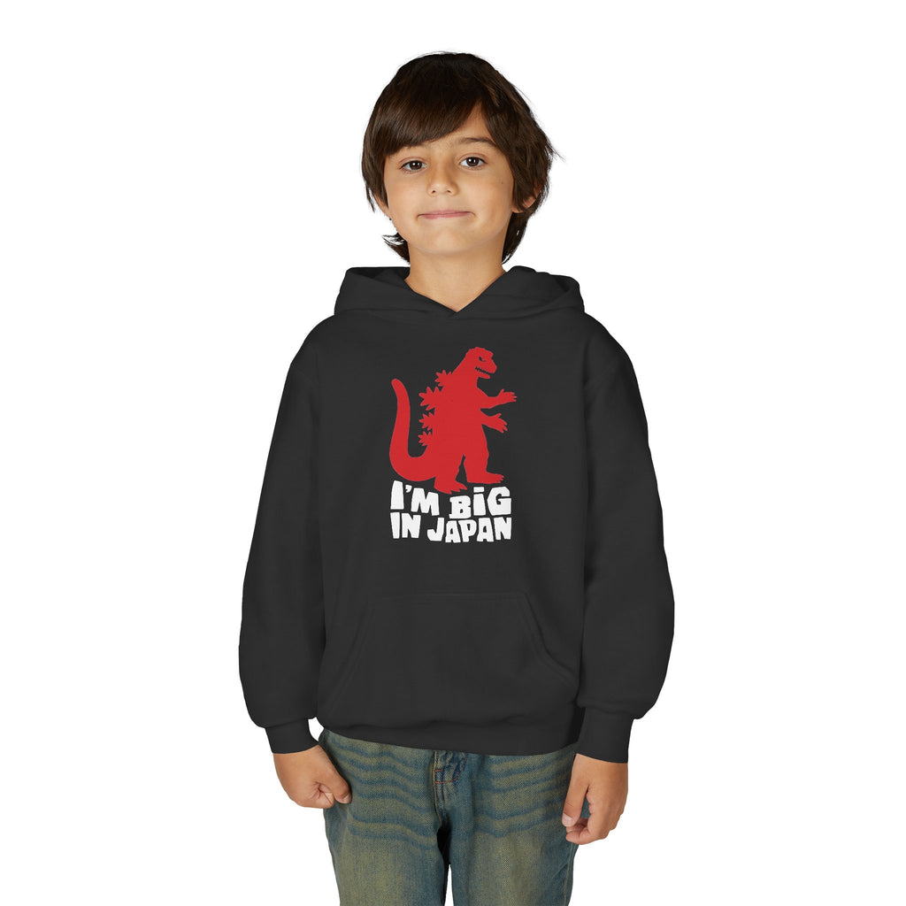 Youth Godzilla Hoodie – "I'm Big in Japan" Kids Pullover