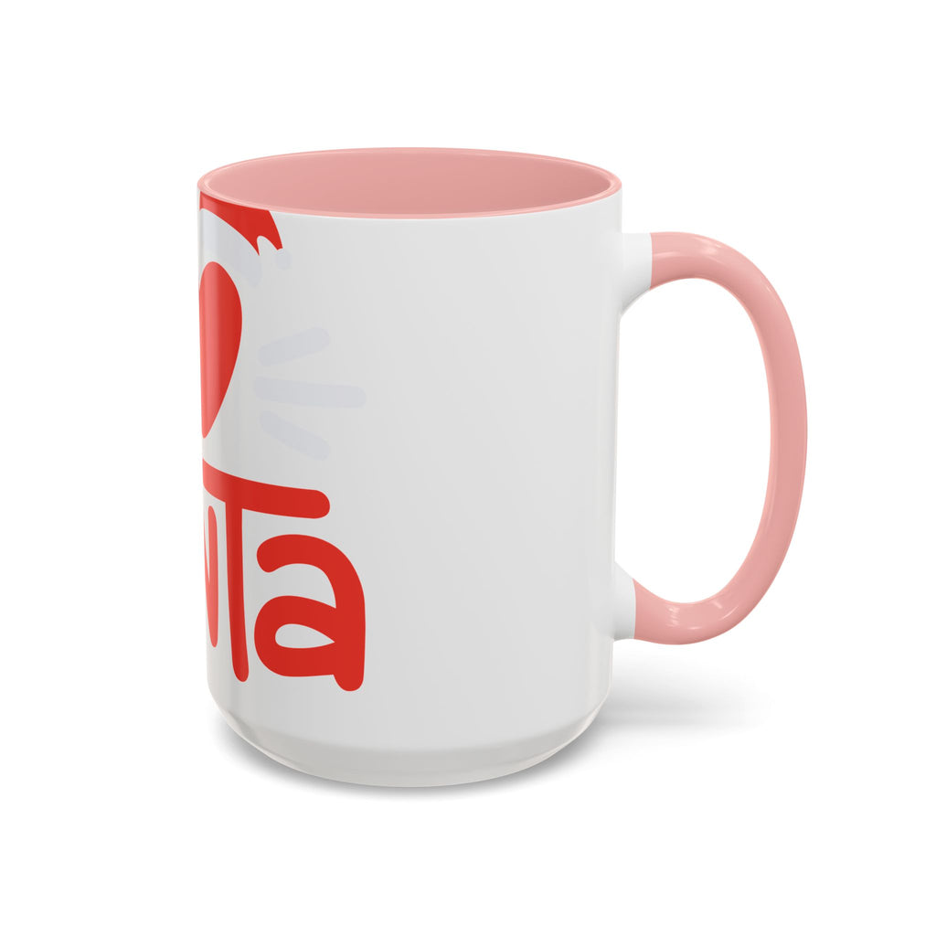 I  Santa Christmas Coffee Mug — Holiday Accent Mug (11/15oz)