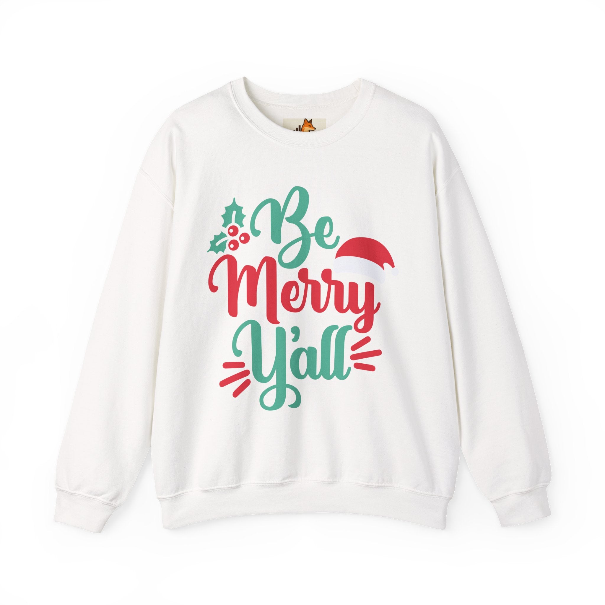 Be Merry Y'all Christmas Sweatshirt