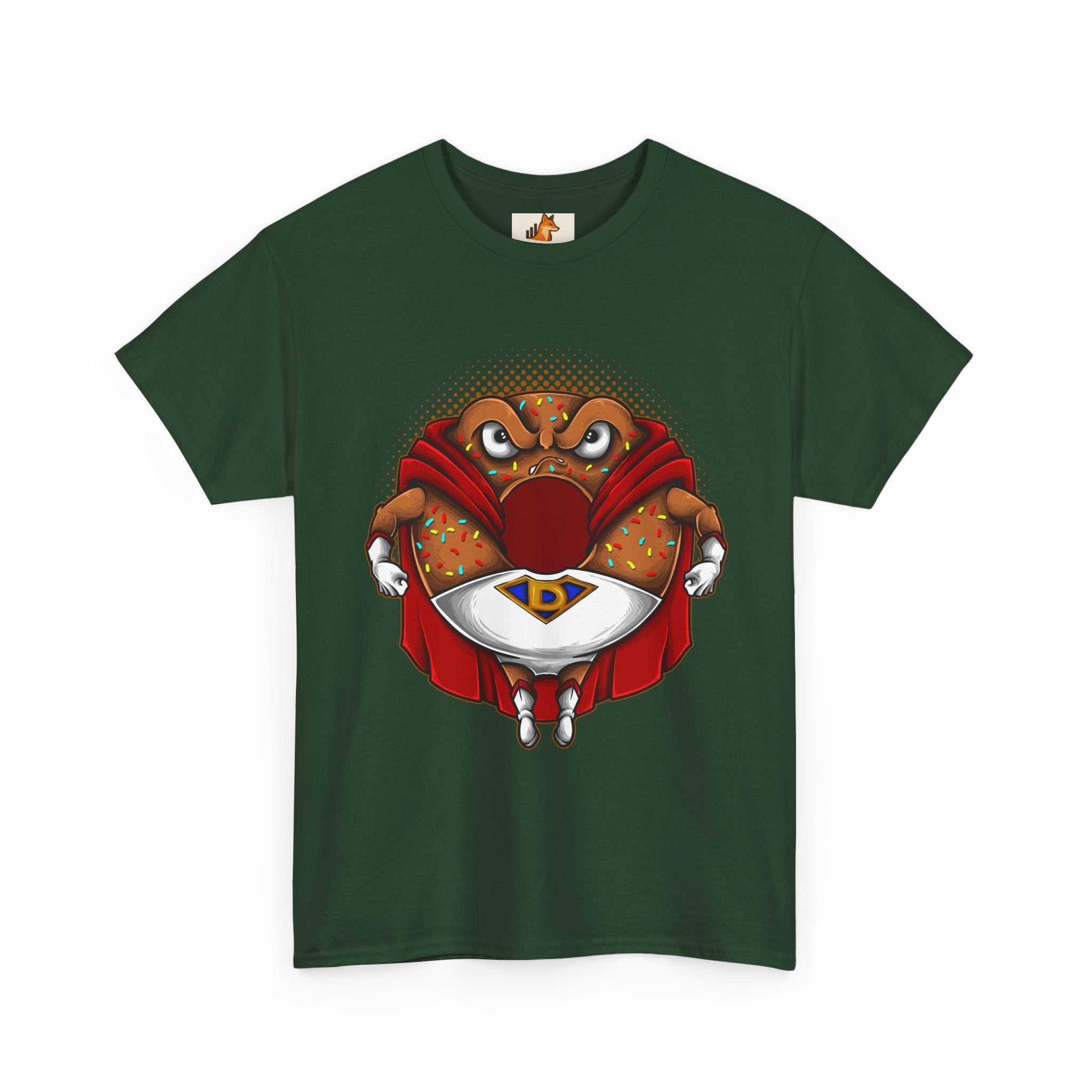Superhero Frog T-Shirt — Cute Caped Frog Design