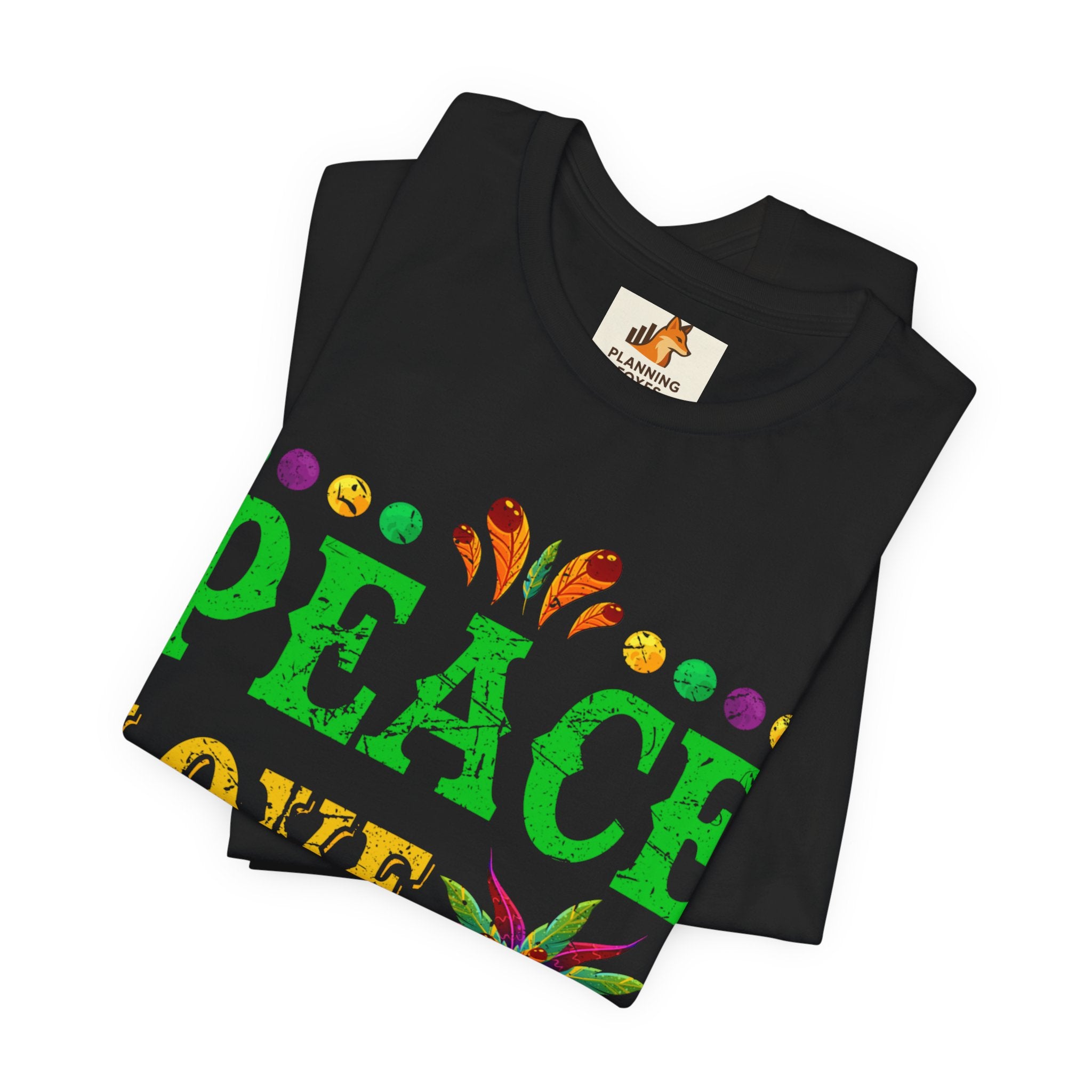 Mardi Gras T-Shirt — "Peace Love Gumbo" Festive Carnival Tee