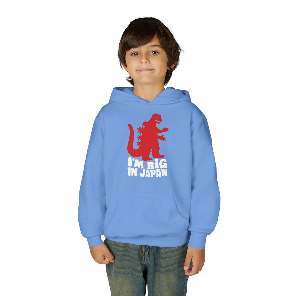 Youth Godzilla Hoodie – "I'm Big in Japan" Kids Pullover