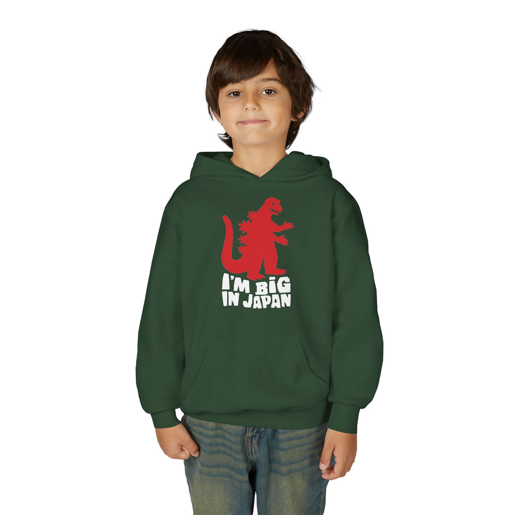 Youth Godzilla Hoodie – "I'm Big in Japan" Kids Pullover