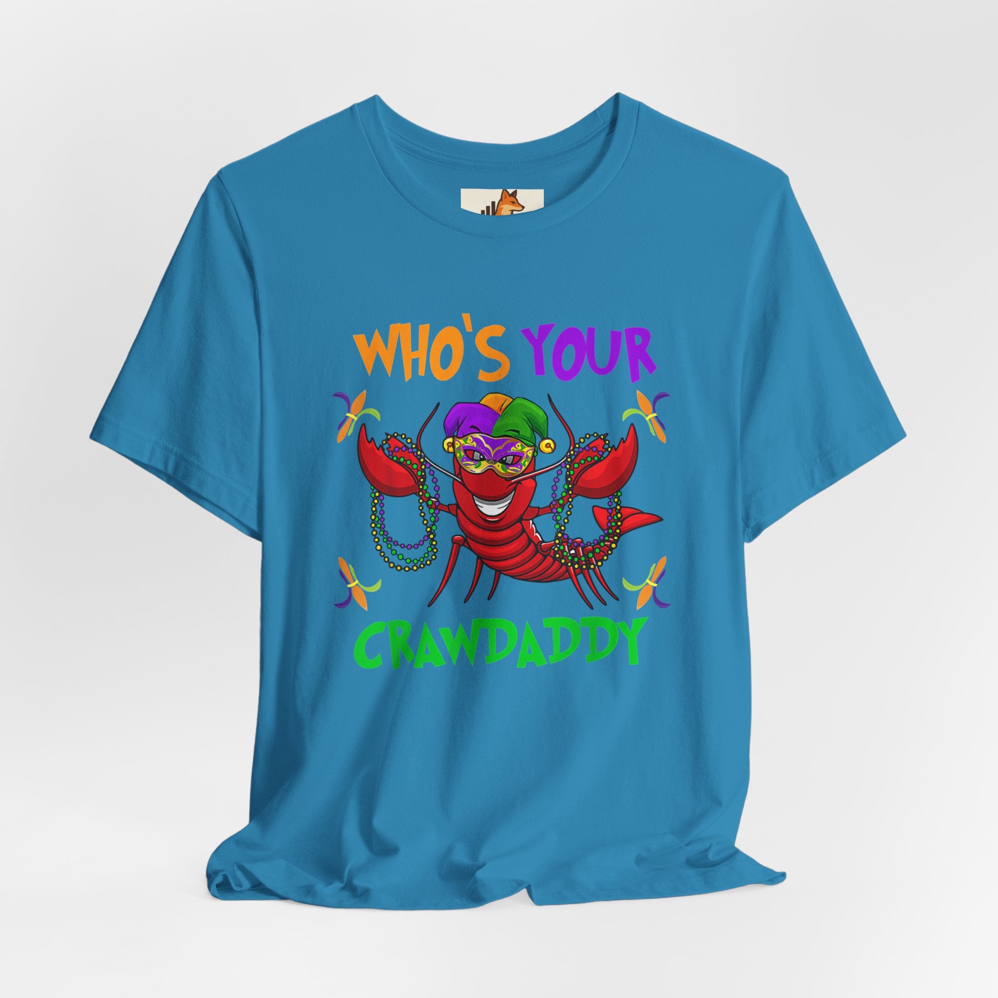 Mardi Gras Crawdaddy T-Shirt — "Who's Your Crawdaddy" Festive Tee