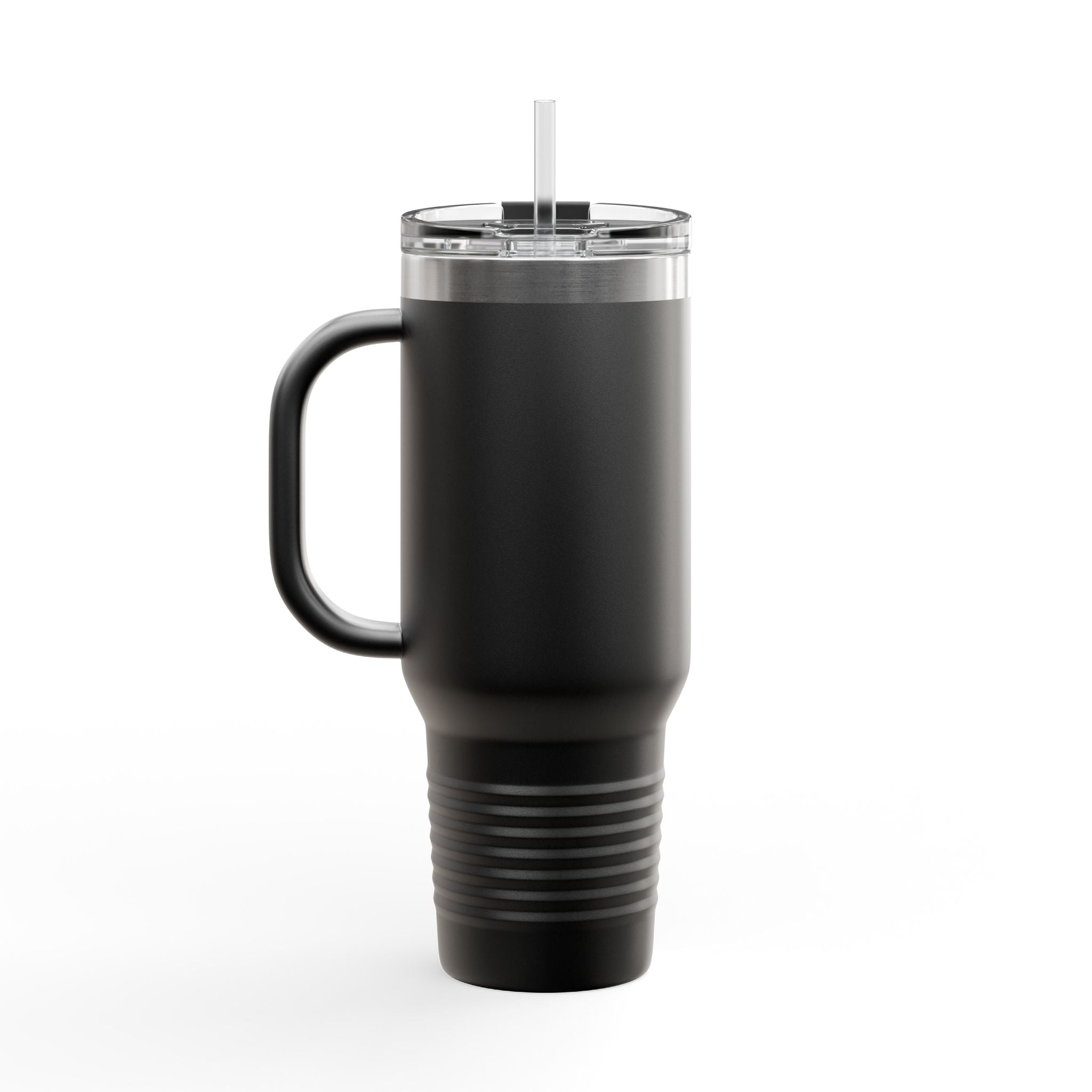 40oz Insulated Travel Mug – Cool Gator 'BRUH' Stainless Tumbler with Straw