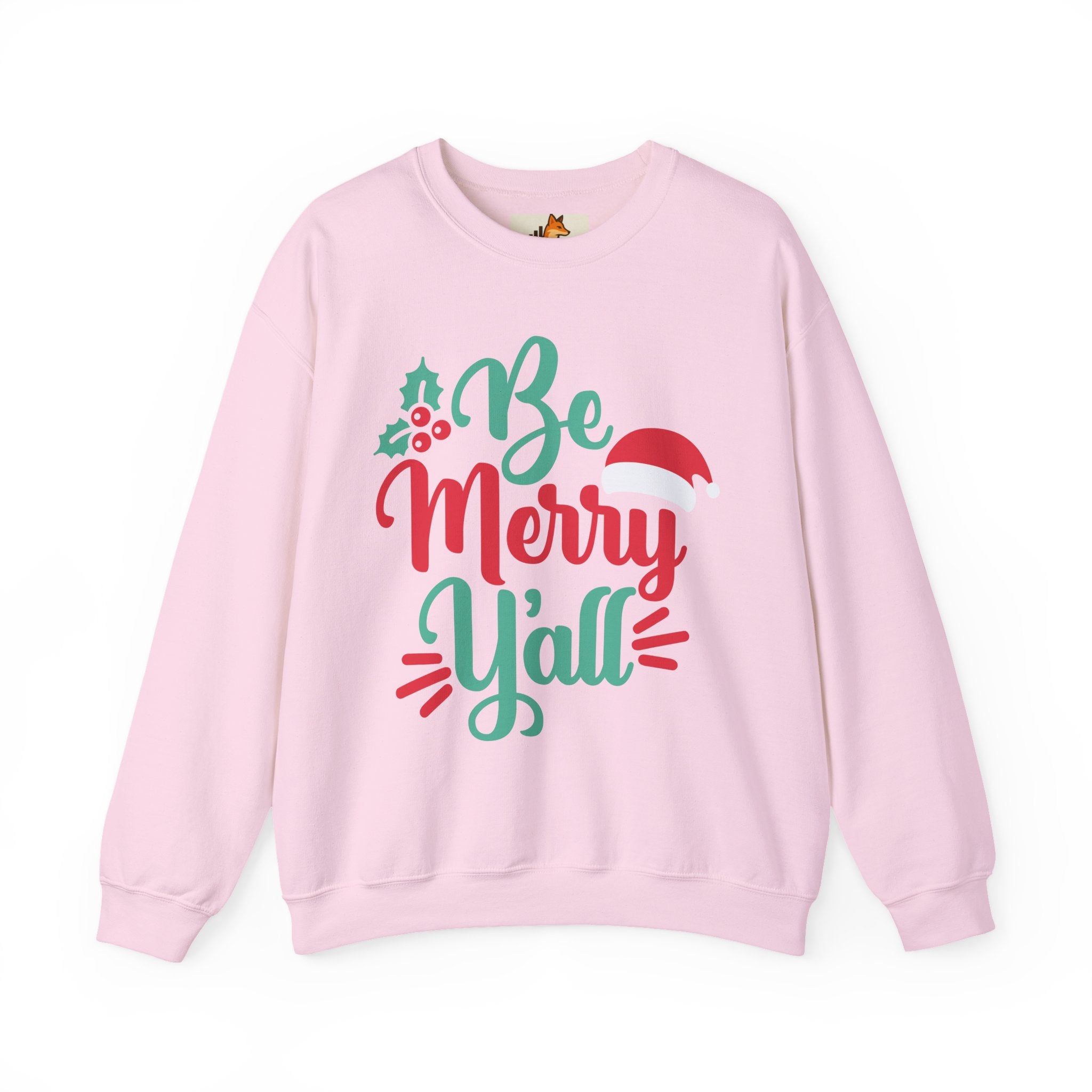 Be Merry Y'all Christmas Sweatshirt