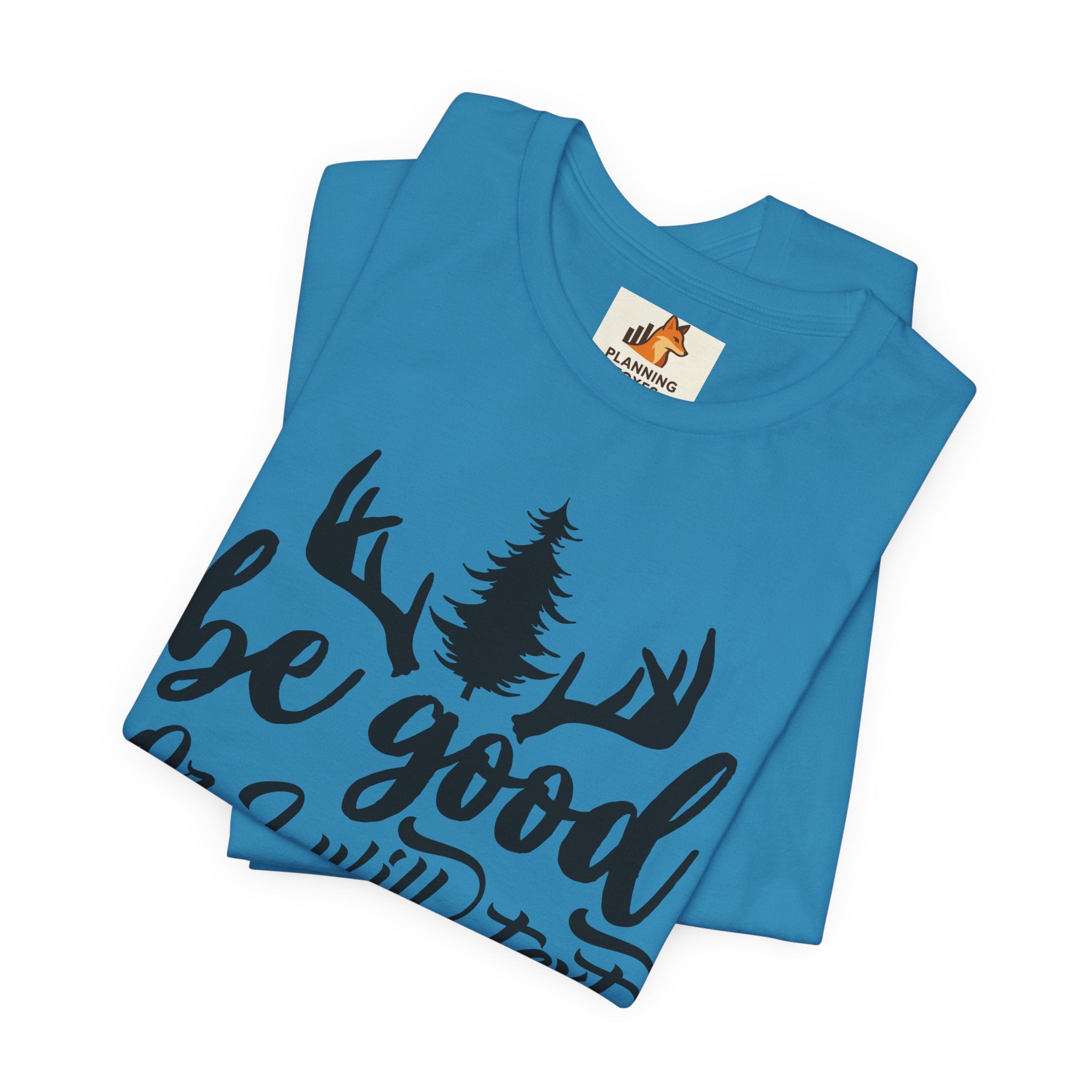 Christmas Tee — "Be Good or I Will Text Santa" Holiday Graphic Shirt