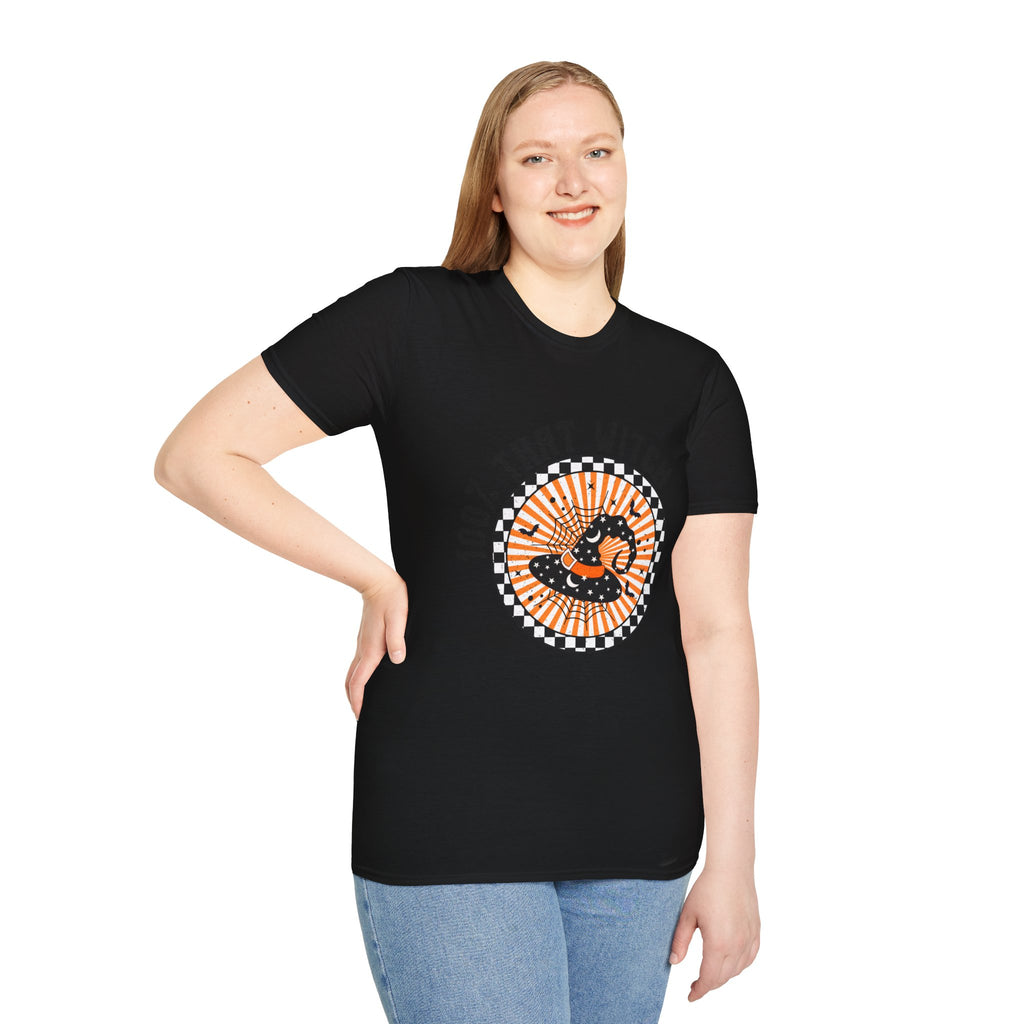 100% That Witch T-Shirt — Retro Halloween Witch Graphic Tee