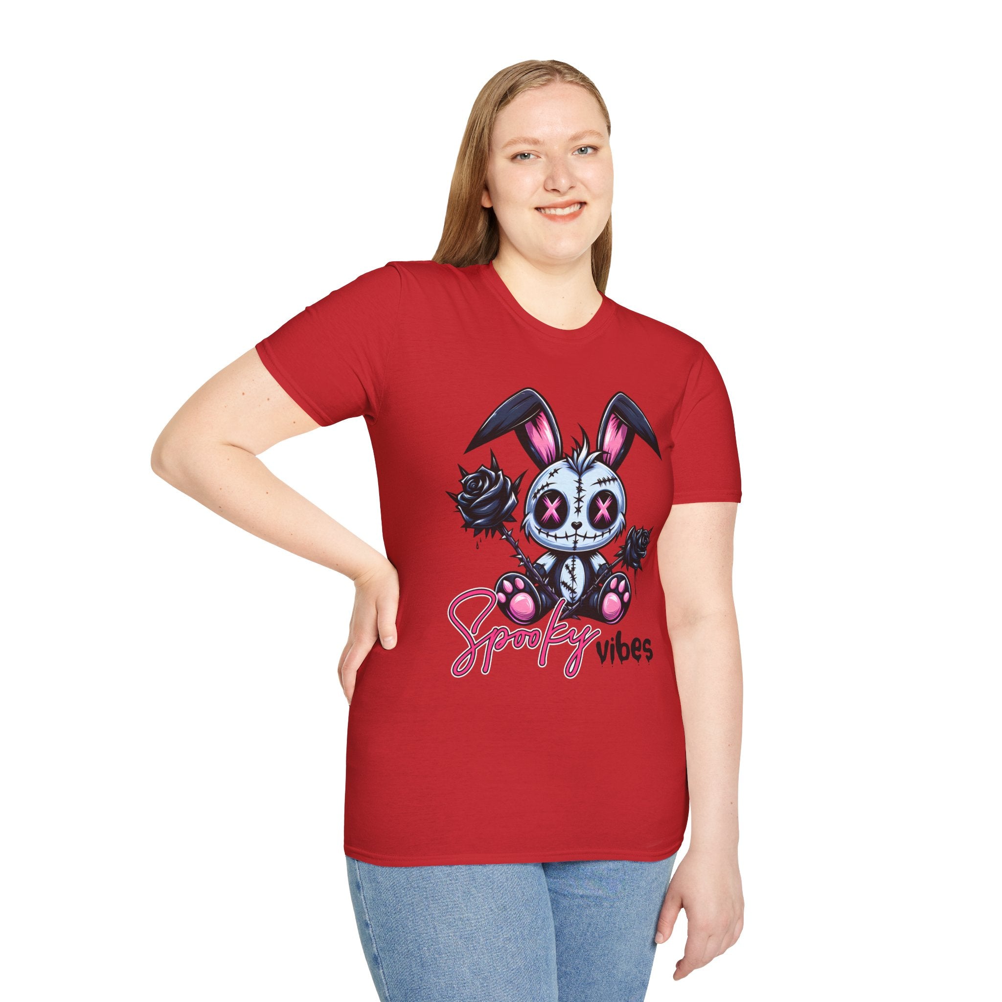 Spooky Vibes Bunny T-Shirt
