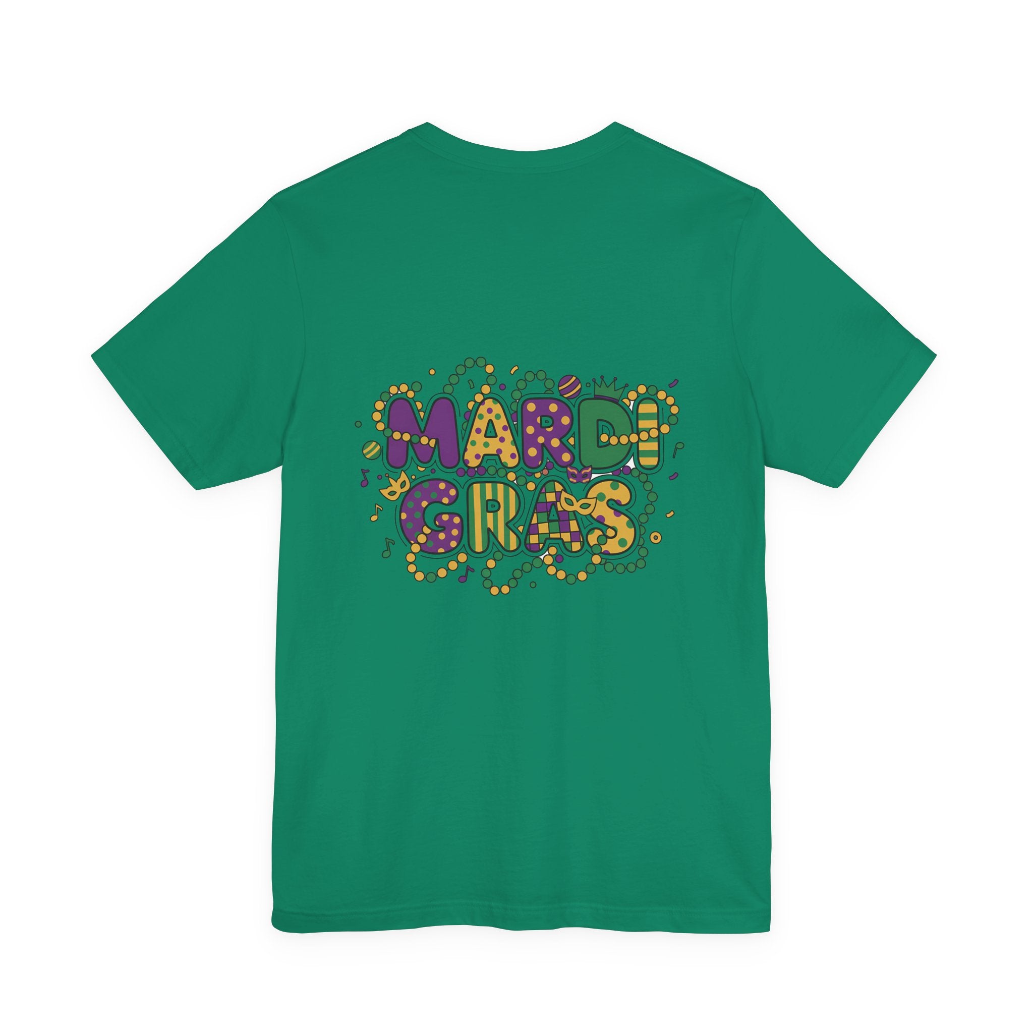 Mardi Gras T-Shirt — "Peace Love Gumbo" Festive Carnival Tee