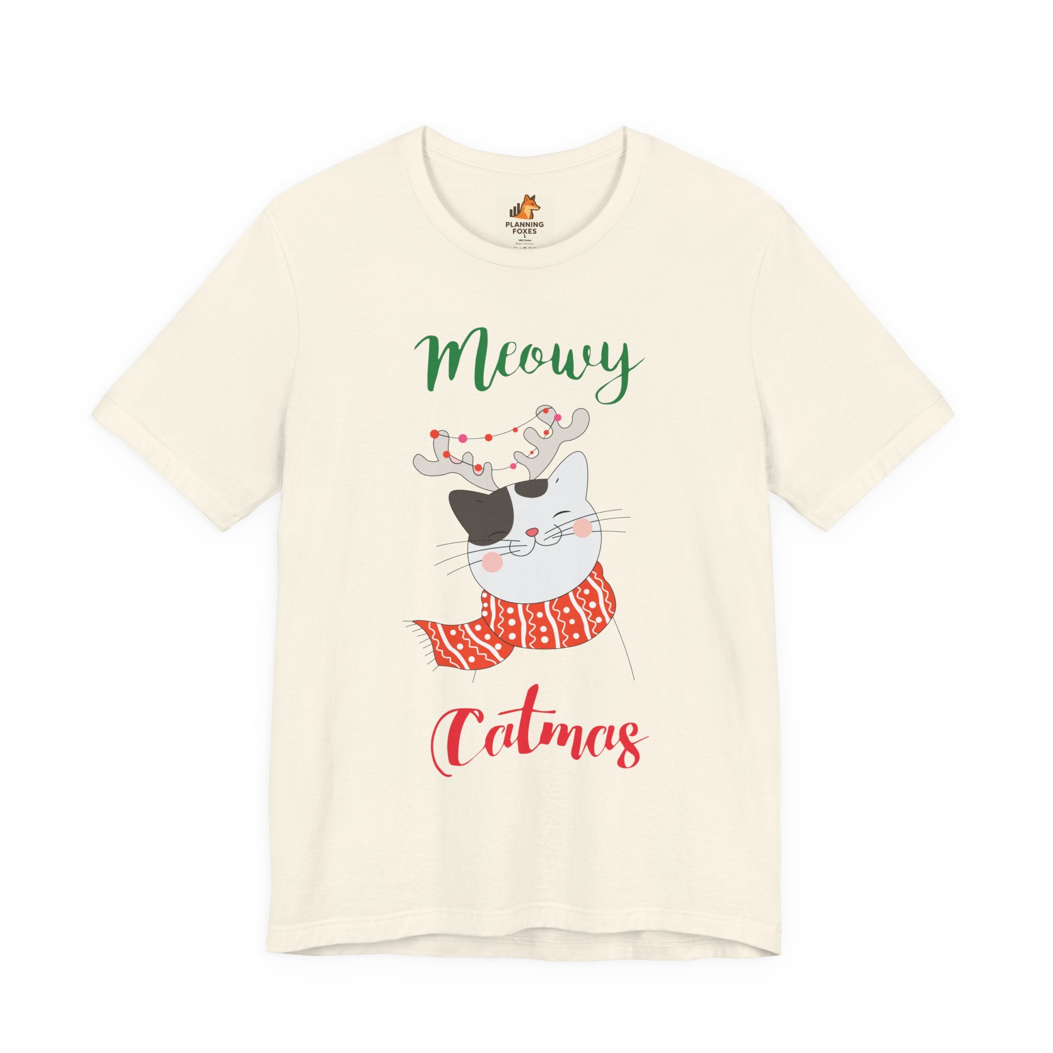 Meowy Catmas T-Shirt – Cute Christmas Cat Tee