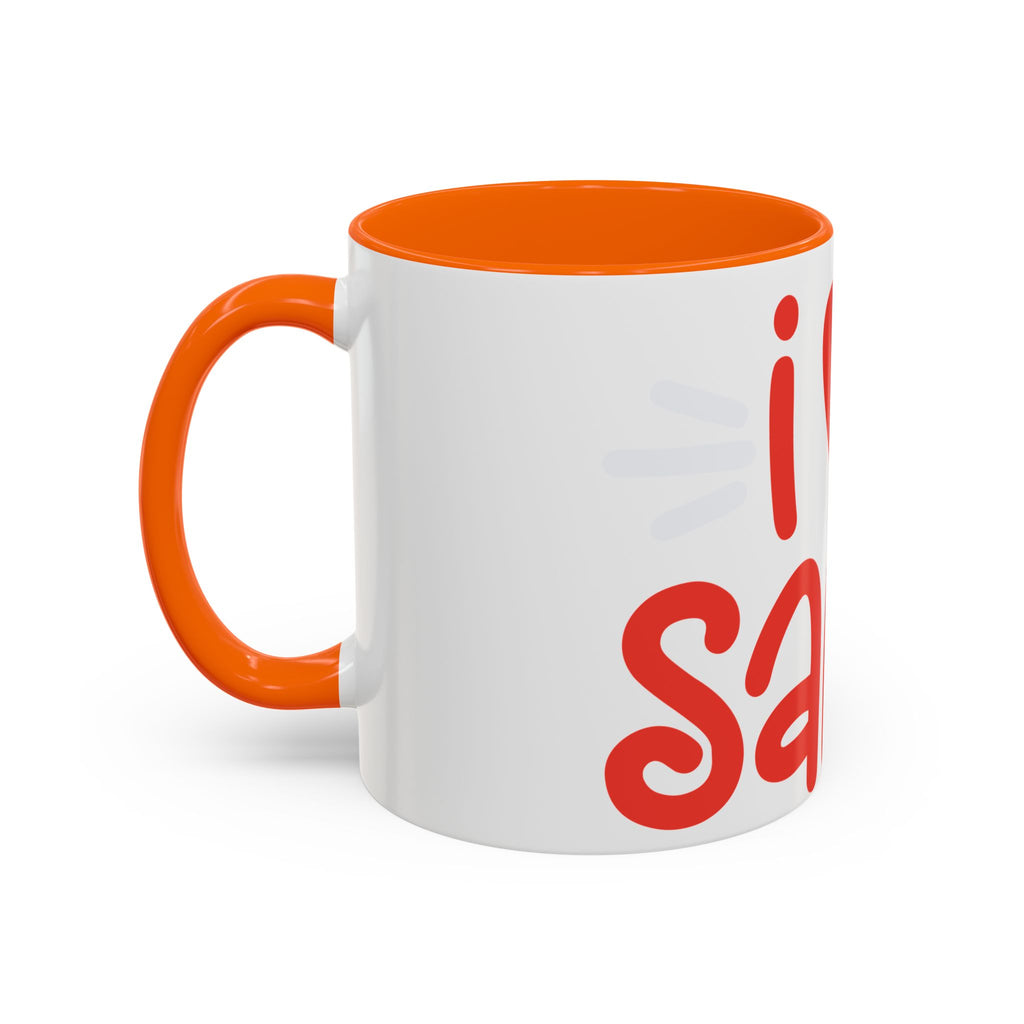 I  Santa Christmas Coffee Mug — Holiday Accent Mug (11/15oz)