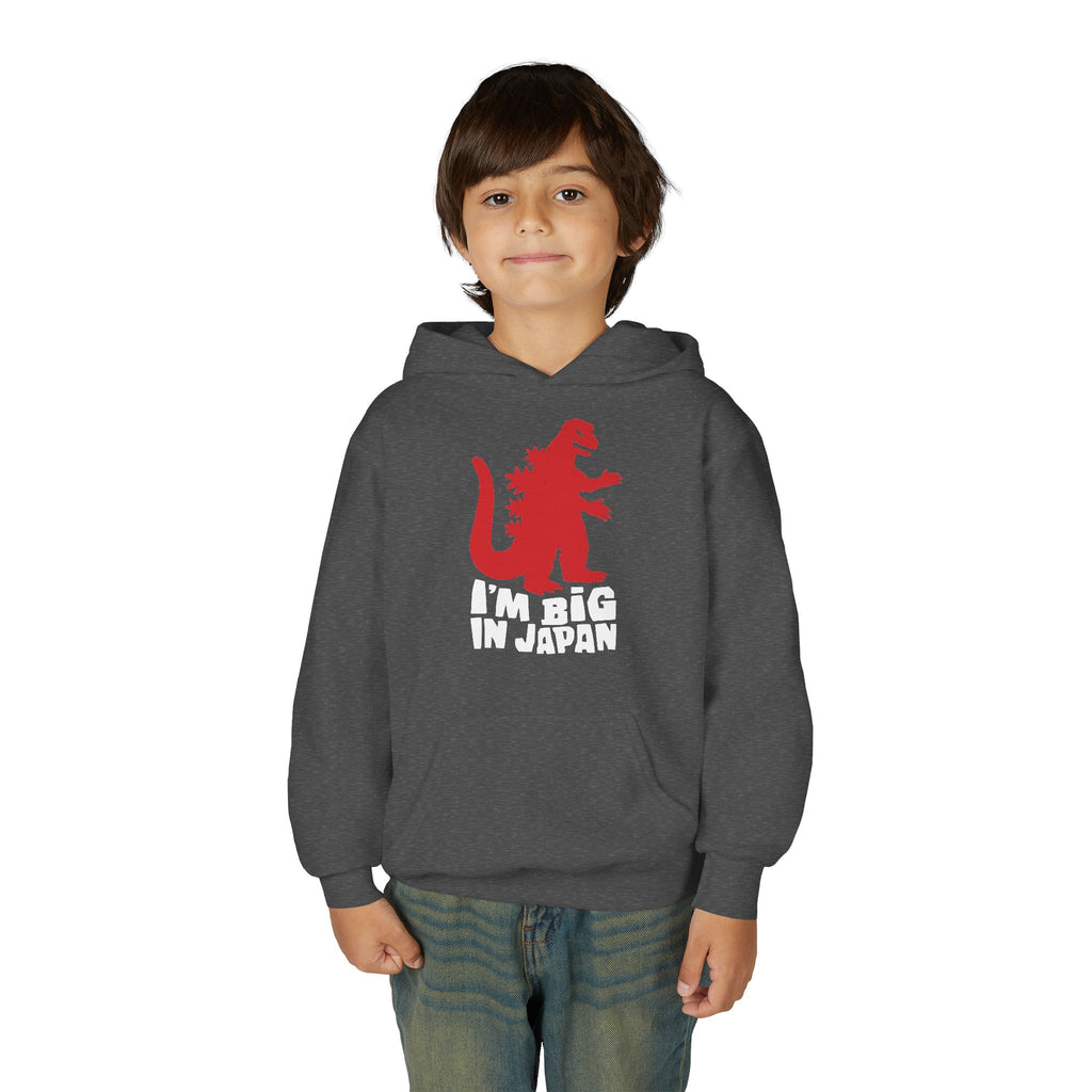Youth Godzilla Hoodie – "I'm Big in Japan" Kids Pullover