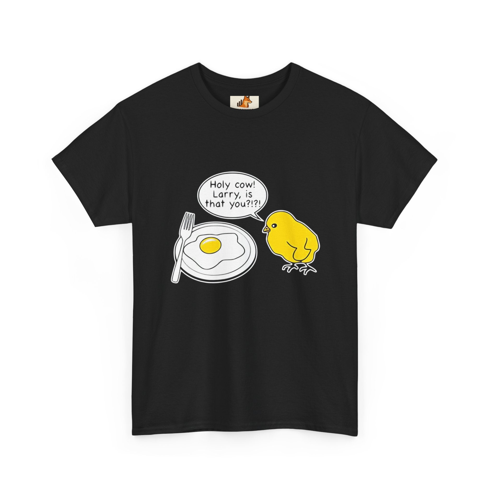 Egg & Chick Graphic Tee — "Not Yolk" Cute Breakfast T-Shirt