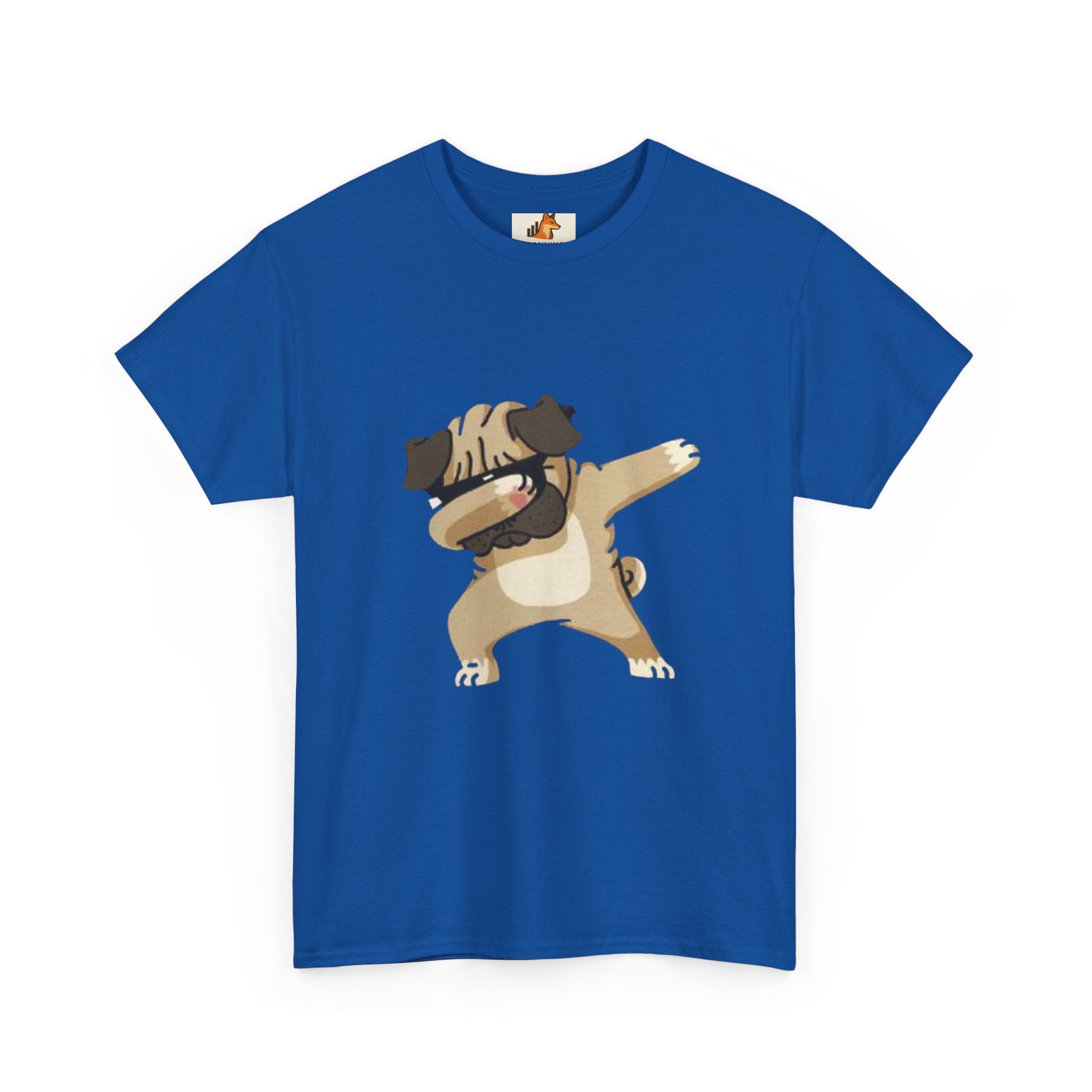 Dabbing Pug T-Shirt — Cute Funny Dog Graphic Tee for Pet Lovers