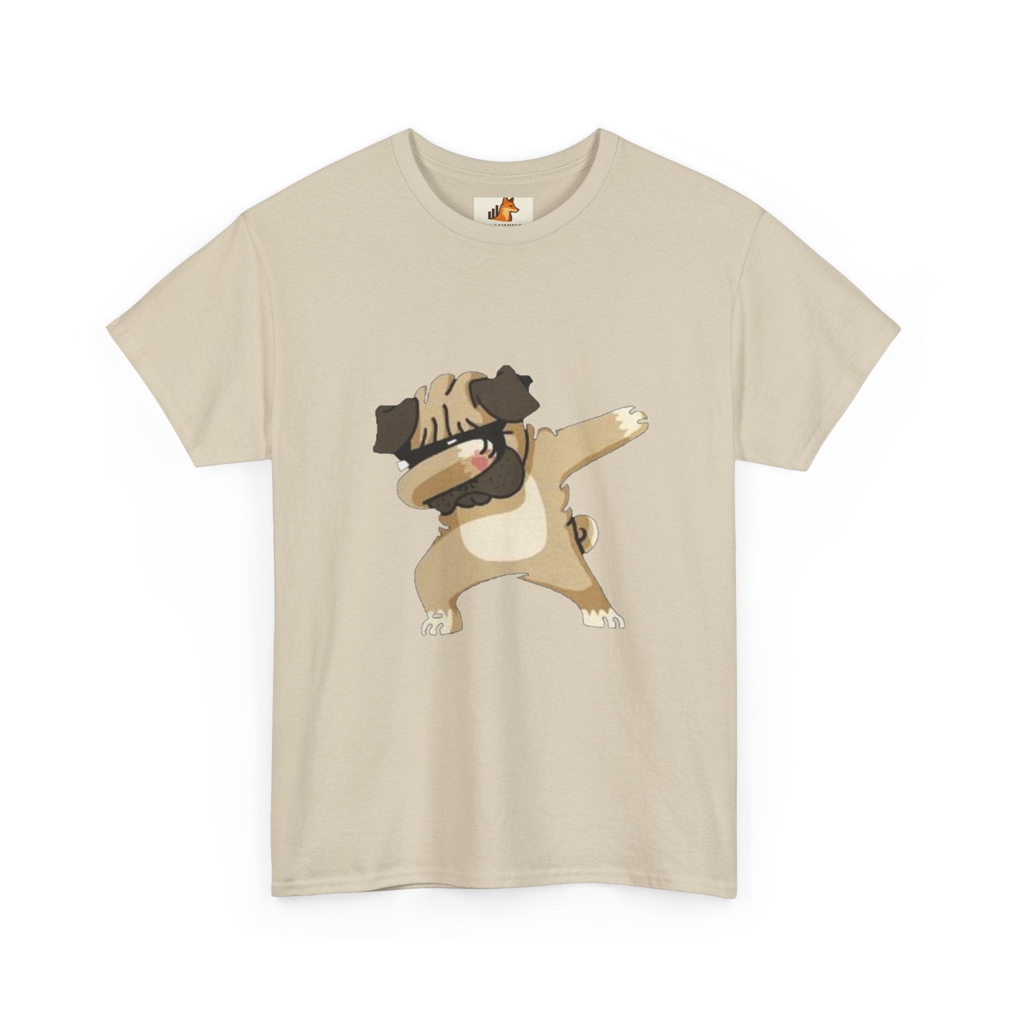 Dabbing Pug T-Shirt — Cute Funny Dog Graphic Tee for Pet Lovers