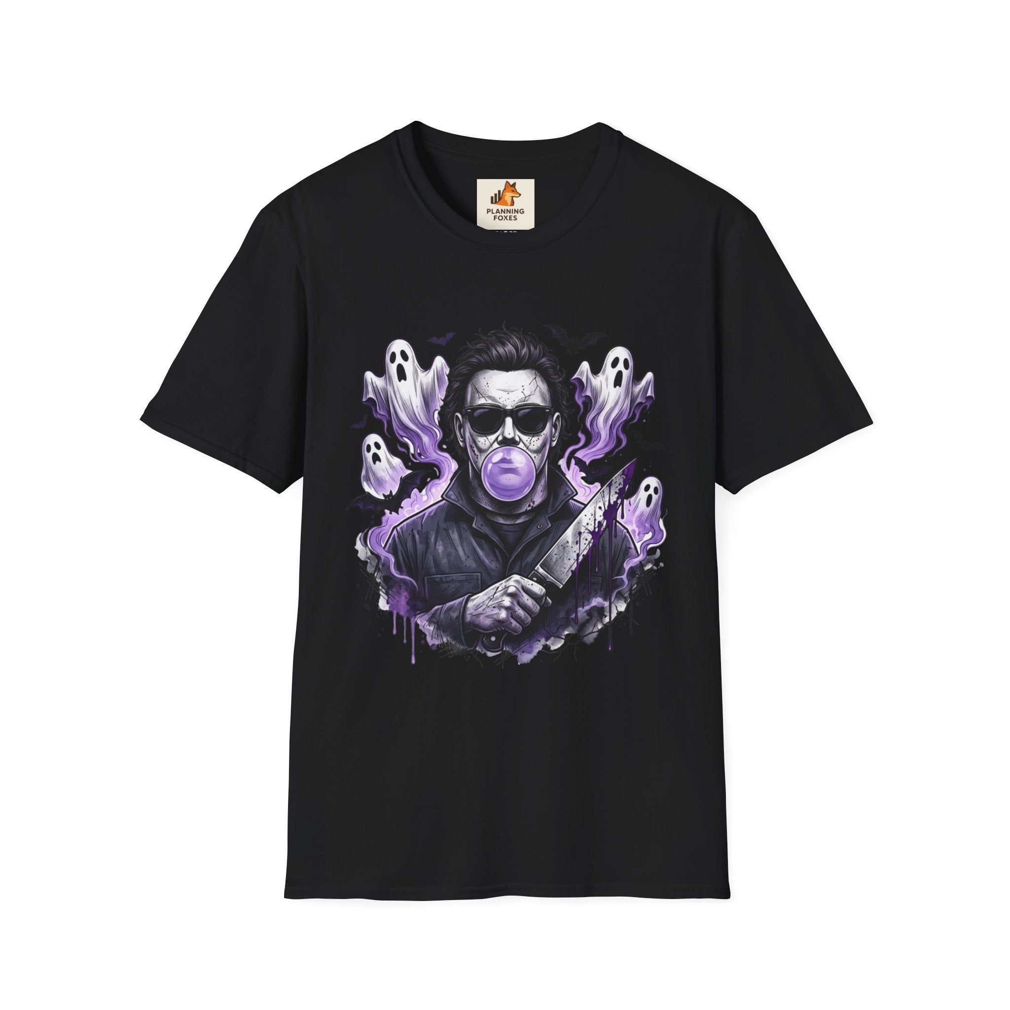 Vintage Horror Icon T-Shirt — Bubblegum Jason Design