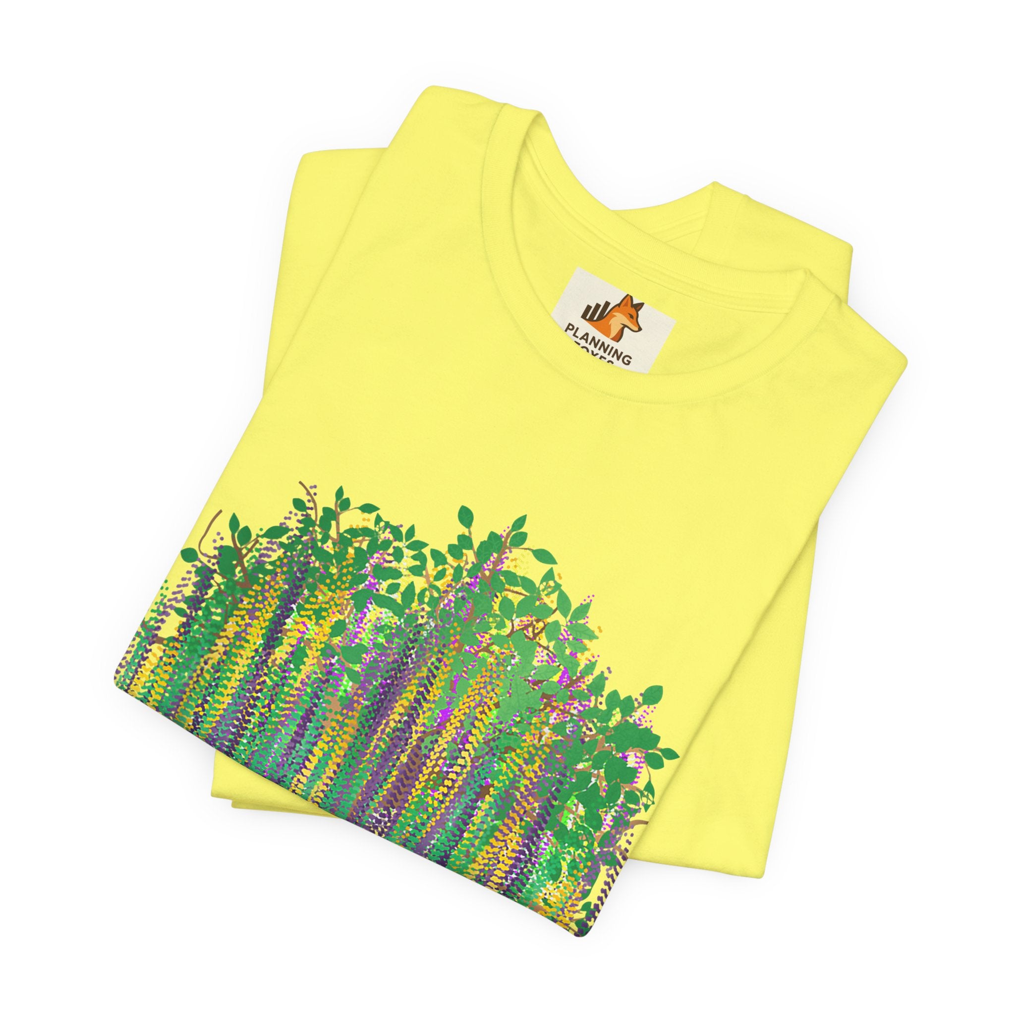 Mardi Gras Willow T-Shirt — Louisiana Fleur-de-Lis Tee